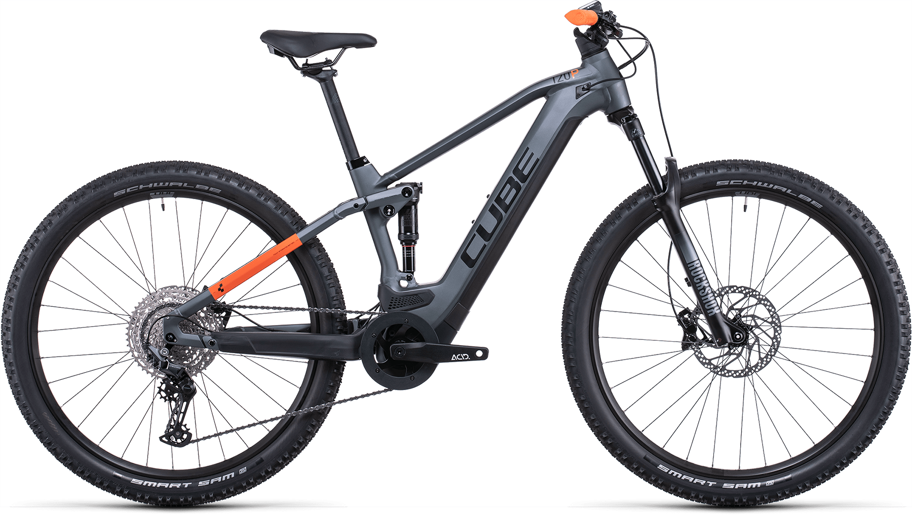 Bild von Fahrrad CUBE Stereo Hybrid 120 Pro 625 flashgrey´n´orange (2022) E-Bikes 5