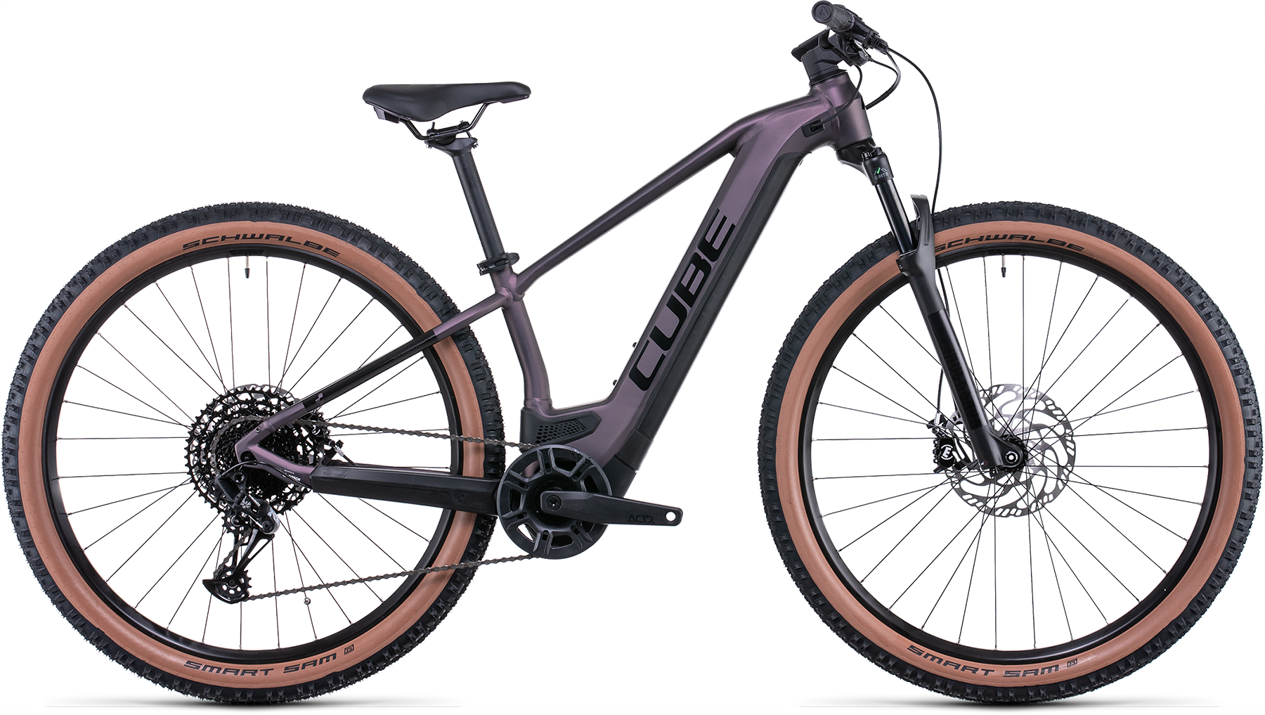Bild von Fahrrad CUBE Reaction Hybrid EXC 625 29 smokylilac´n´black (2022) E-Bikes
