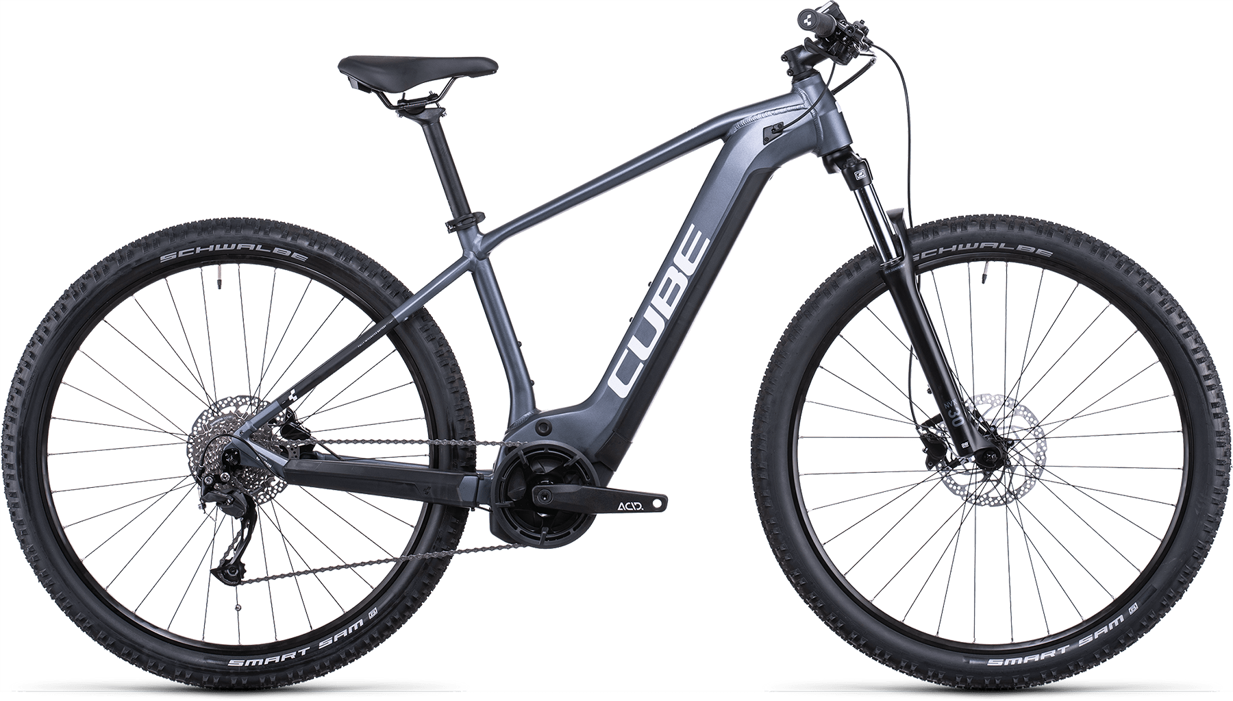 Bild von Fahrrad CUBE Reaction Hybrid Performance 500 metallicgrey´n´white (2022) E-Bikes