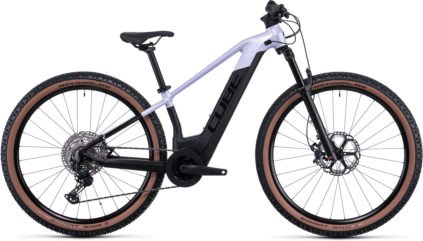 Bild von Fahrrad CUBE Reaction Hybrid SLT 750 29 violetwhite´n´black (2022) E-Bikes
