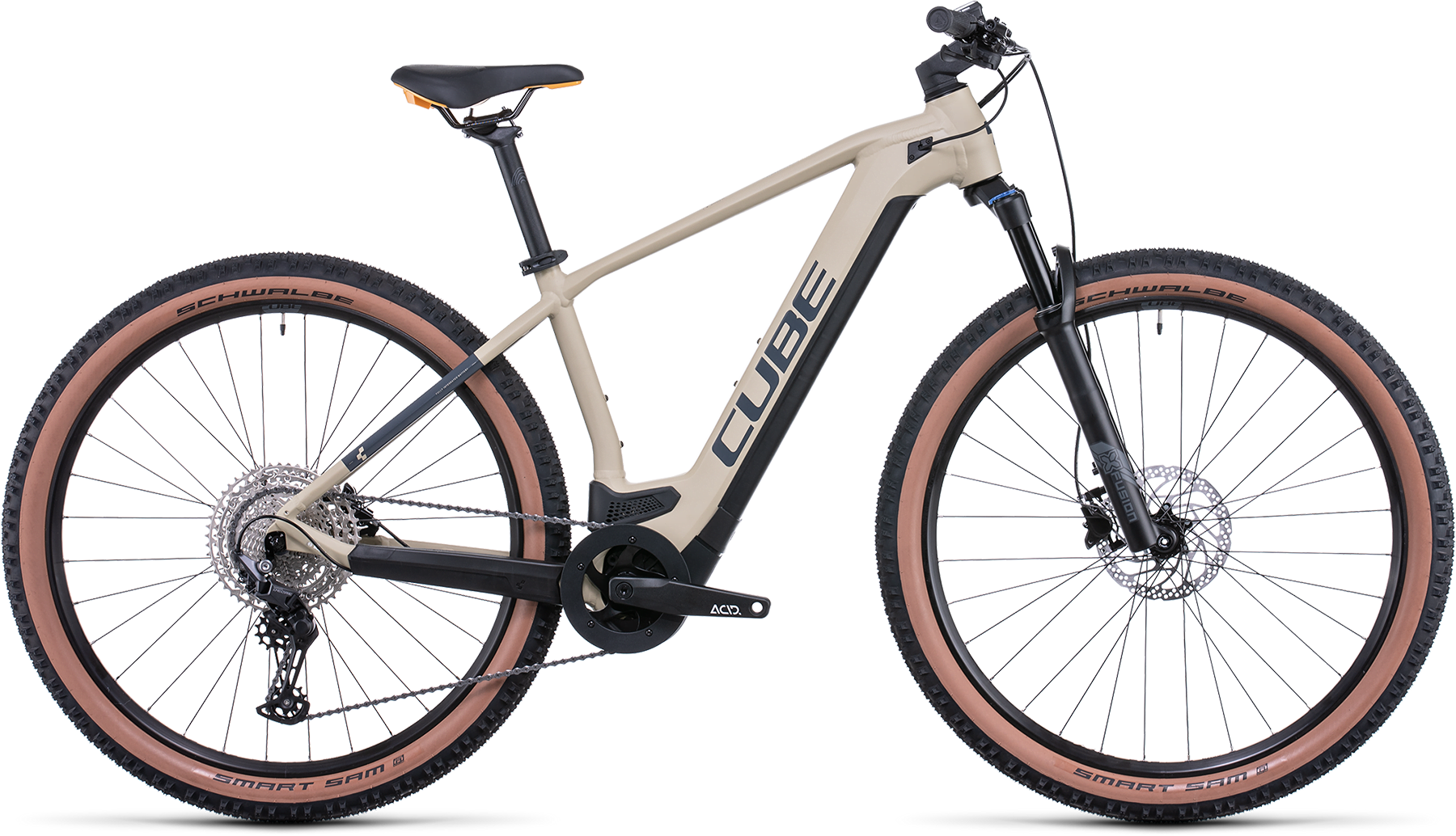 Bild von Fahrrad CUBE Reaction Hybrid Pro 625 desert´n´orange (2022) E-Bikes