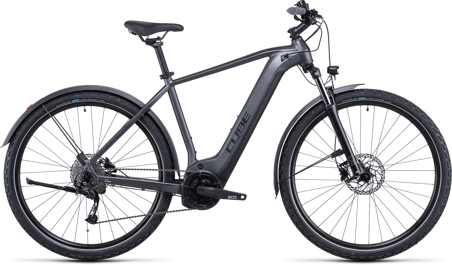Bild von Fahrrad CUBE Nuride Hybrid Performance 625 Allroad graphite´n´black (2022) E-Bikes