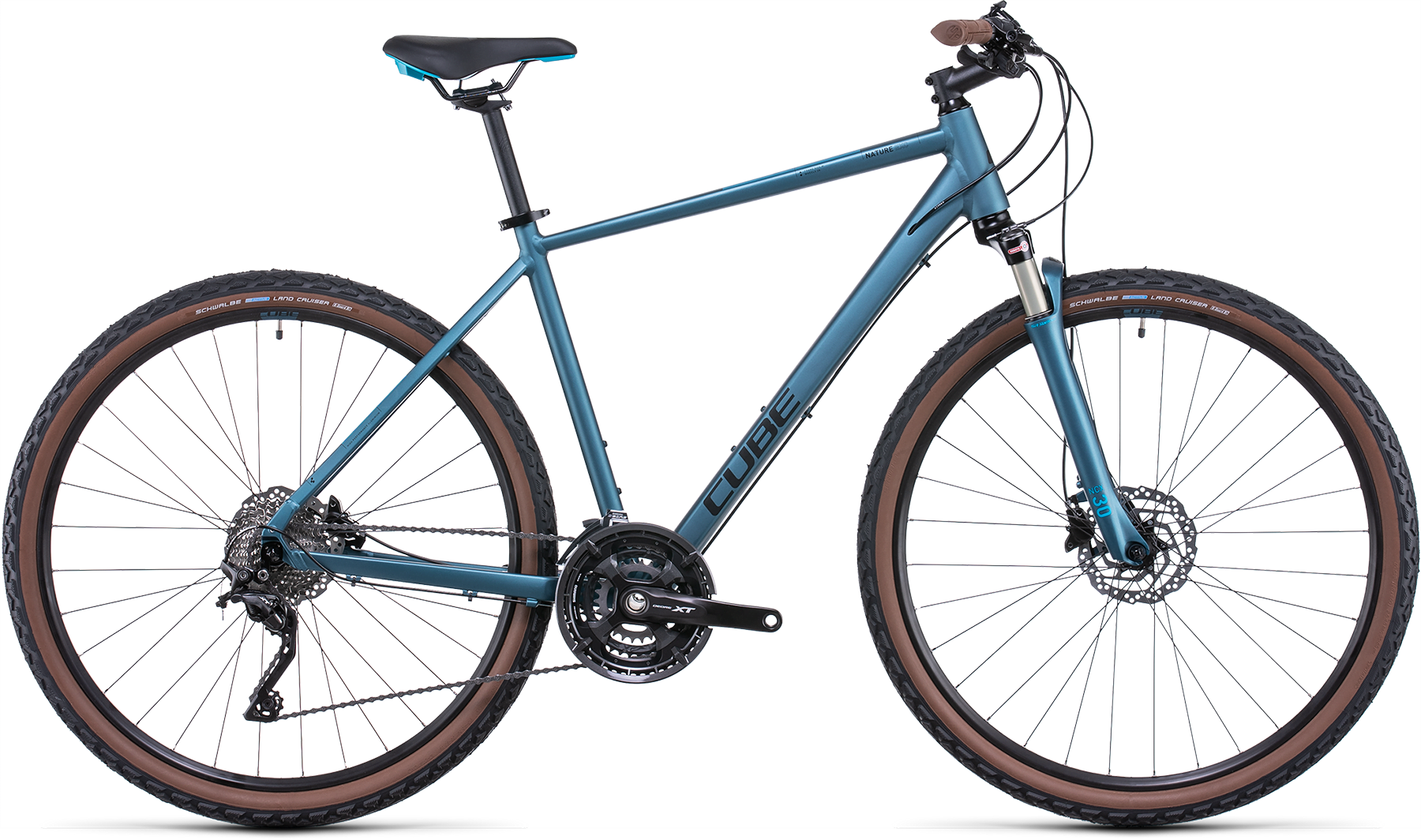 Bild von Fahrrad CUBE Nature EXC blue´n´blue (2022) Bikes