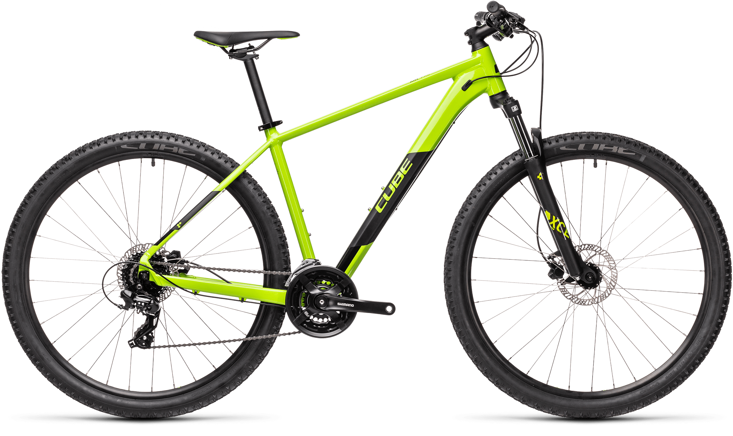 Bild von Fahrrad CUBE Aim Pro green´n´black (2021) Bikes