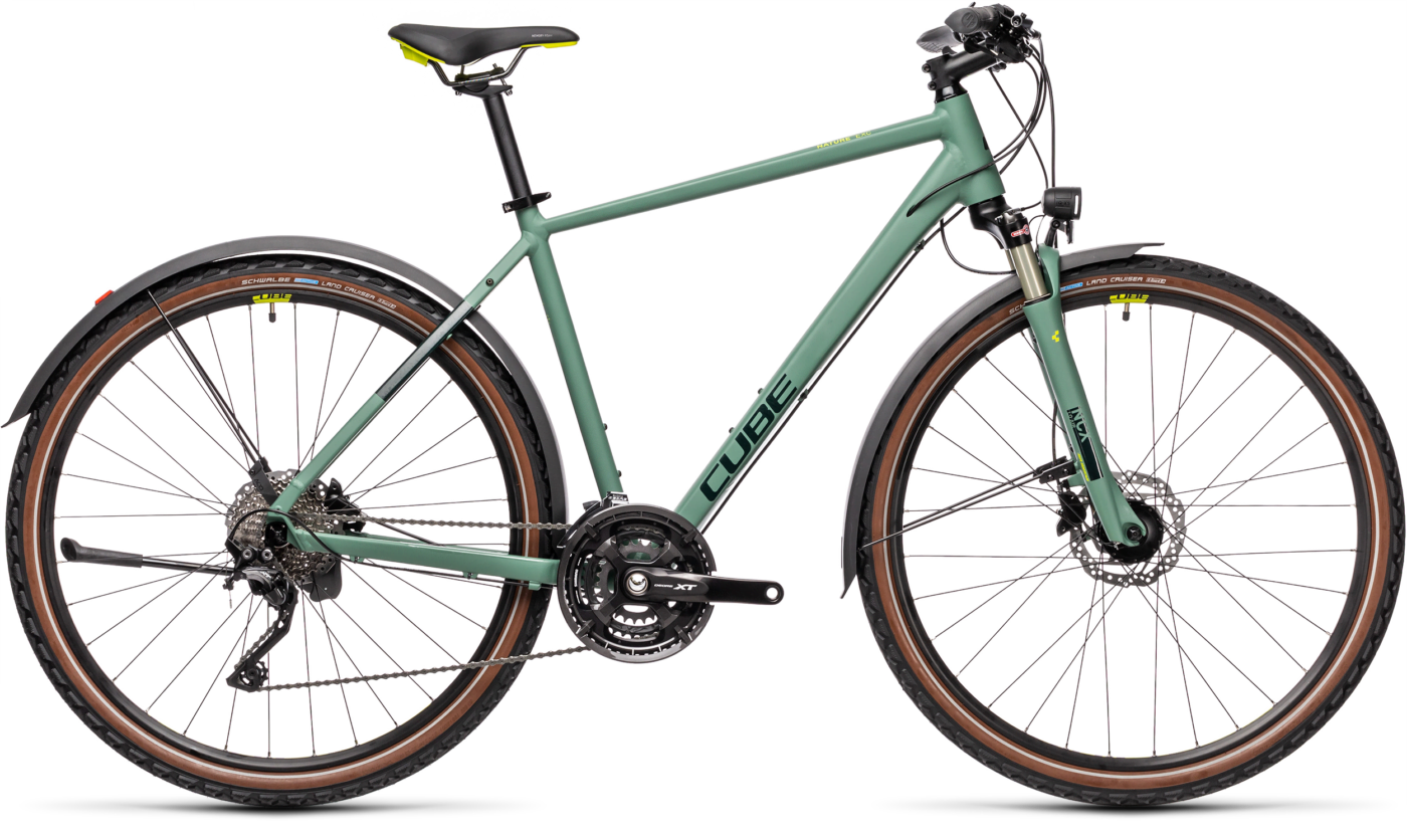 Bild von Fahrrad CUBE Nature EXC Allroad green´n´bluegreen (2021) Bikes