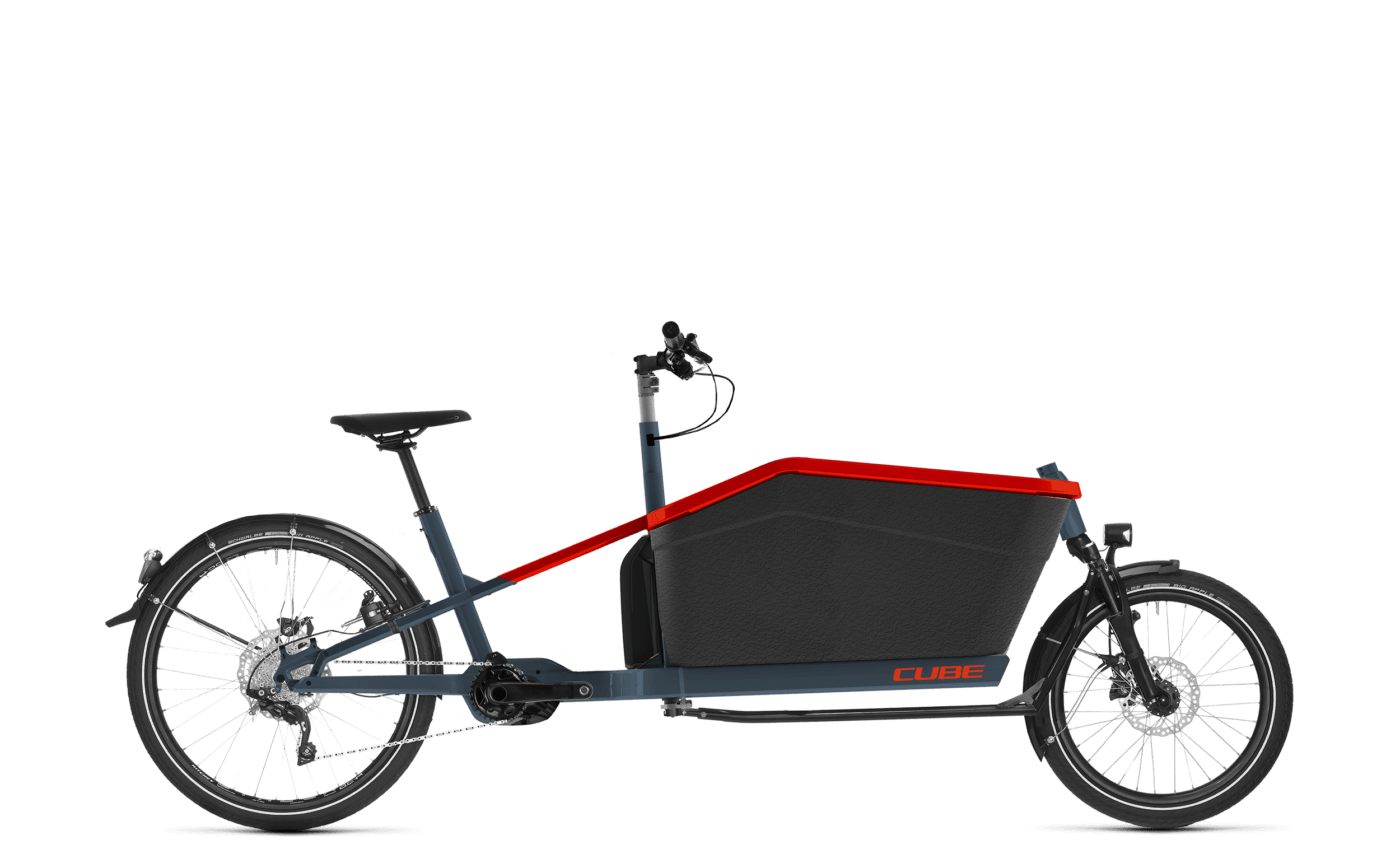 Bild von Fahrrad CUBE Cargo Hybrid Sport Dual blue´n´red (2020) Cargo Hybrid