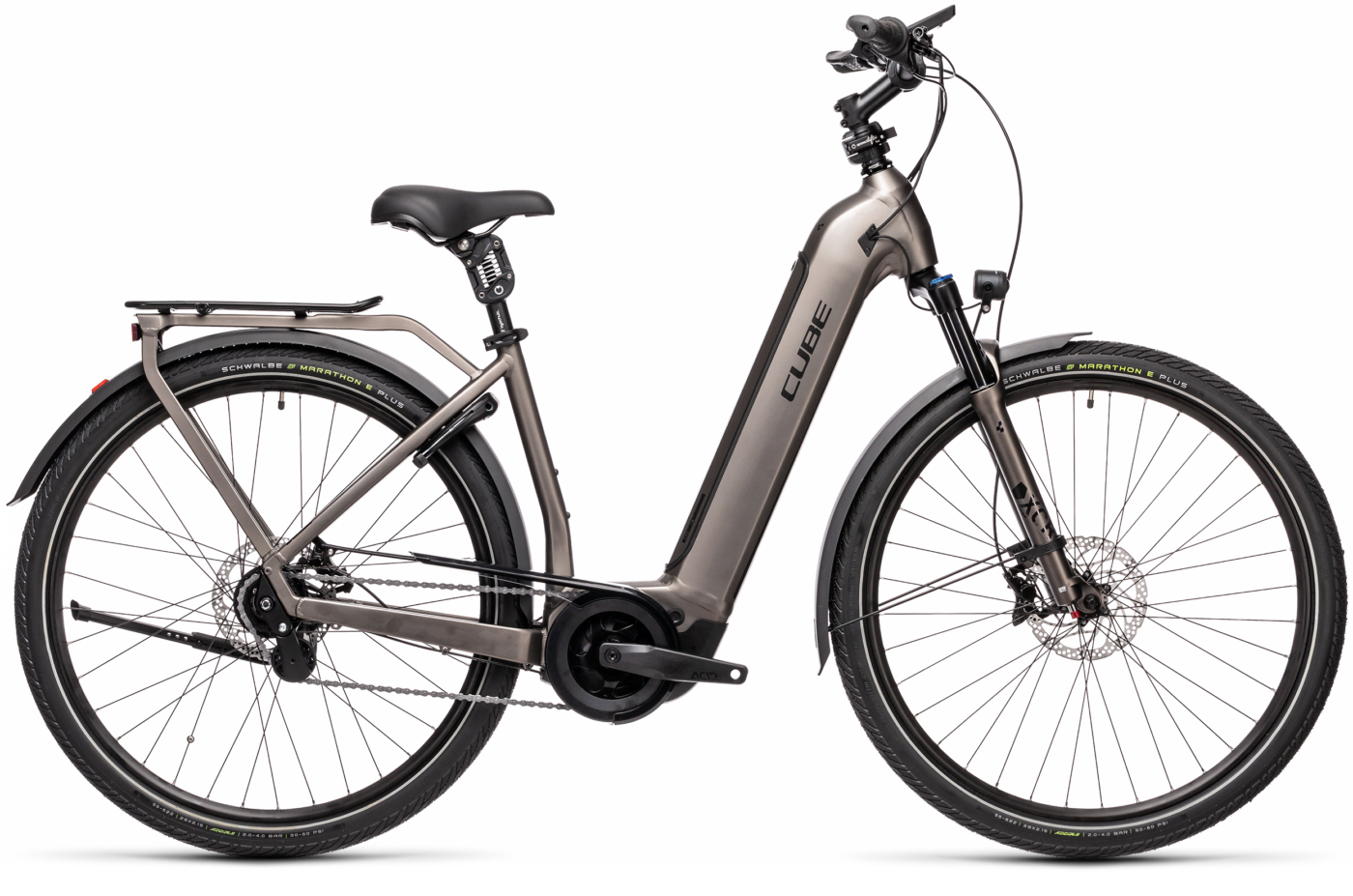 Bild von Fahrrad CUBE Town Hybrid SL 625 teak´n´black (2021) City & Tour