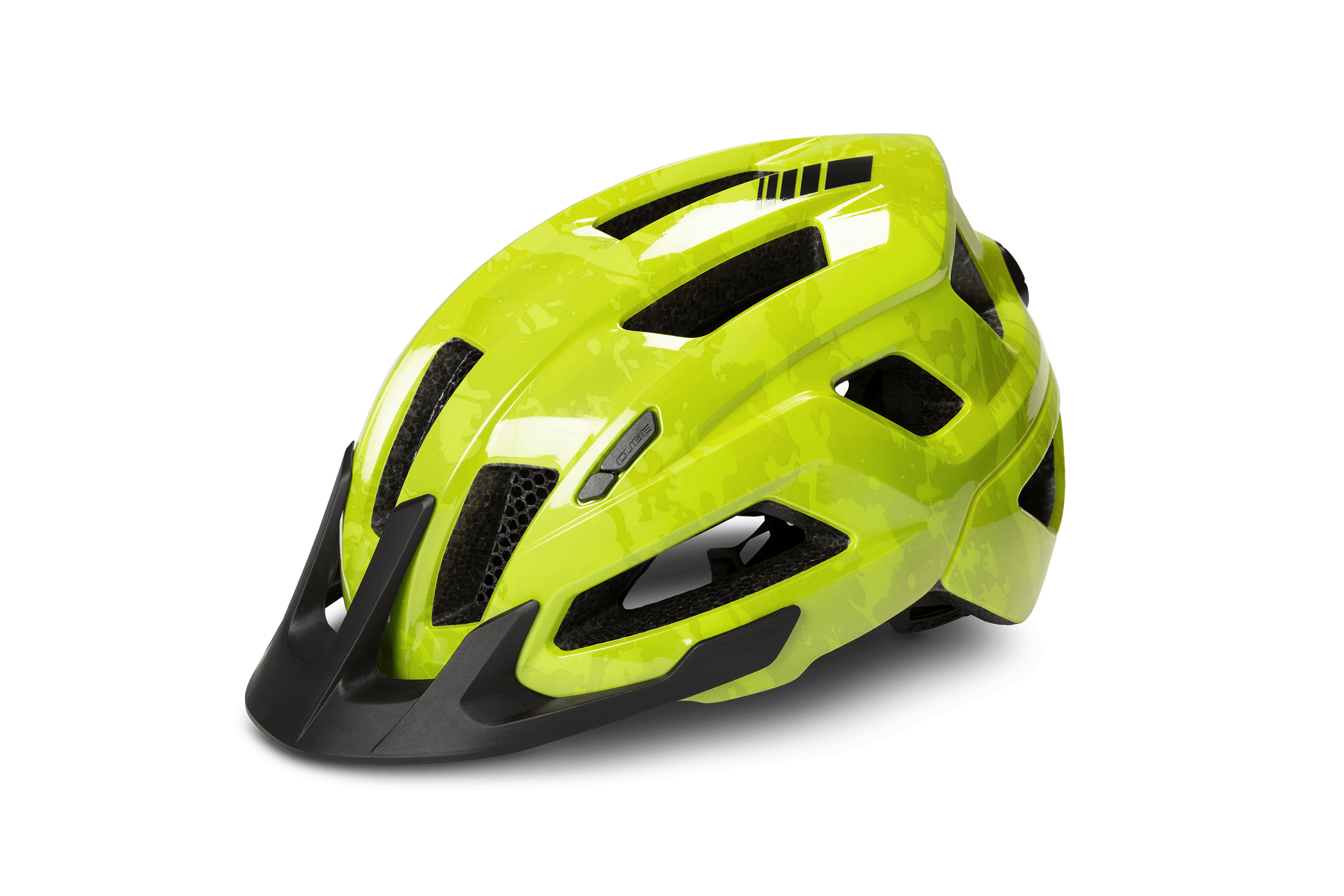 Bild von Fahrrad CUBE Helm STEEP glossy citrone Zubehör