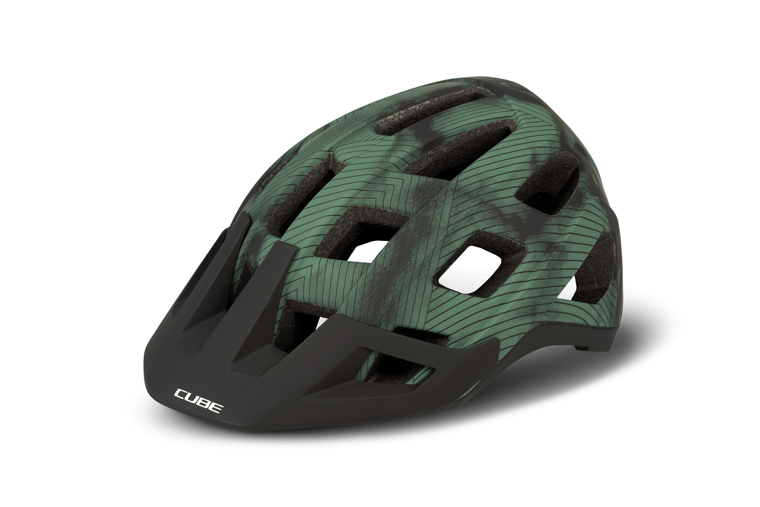 Bild von Fahrrad CUBE Helm BADGER green Helme