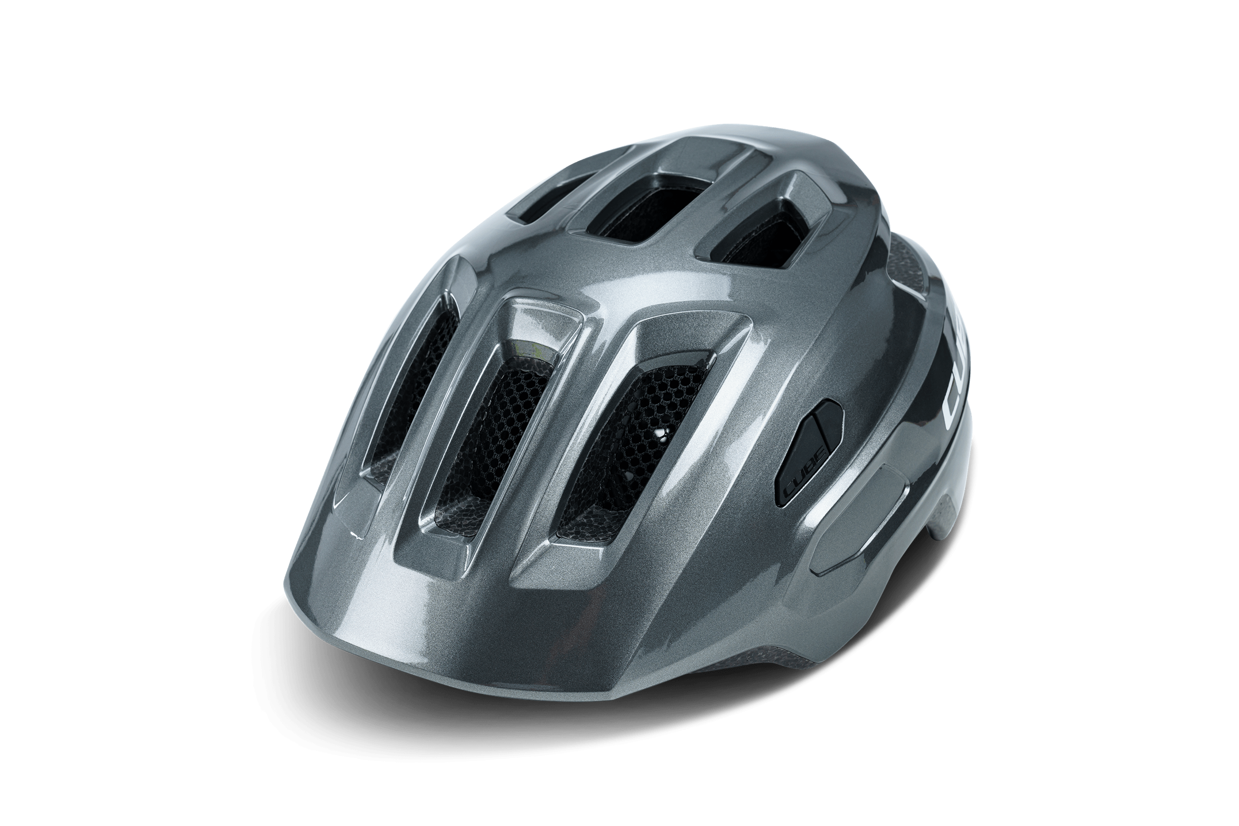 Bild von Fahrrad CUBE Helm LINOK Trailmotion glossy grey Zubehör