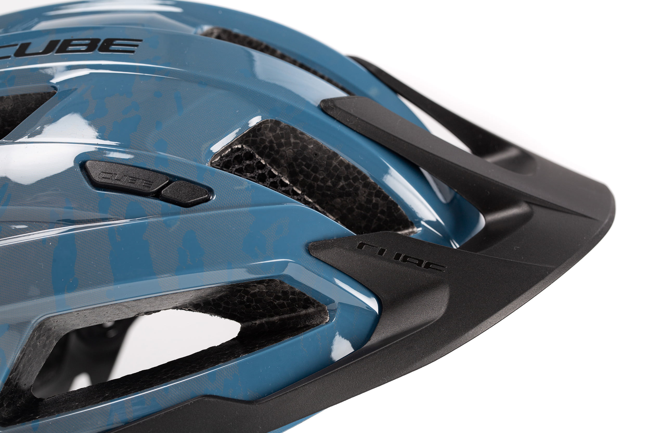 Bild von Fahrrad CUBE Helm STEEP glossy blue Helme 7