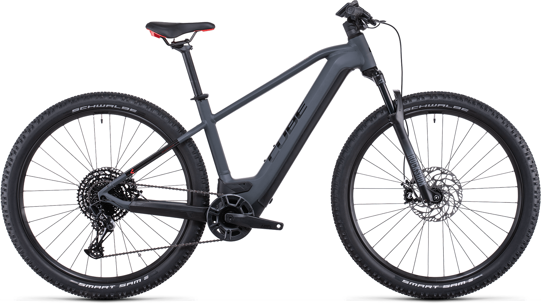 Bild von Fahrrad CUBE Reaction Hybrid EXC 750 29 grey´n´red (2022) E-Bikes