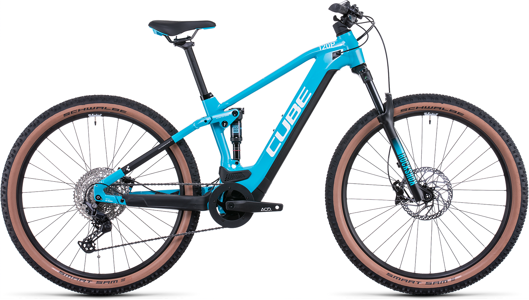 Bild von Fahrrad CUBE Stereo Hybrid 120 Pro 625 skyblue´n´white (2022) E-Bikes