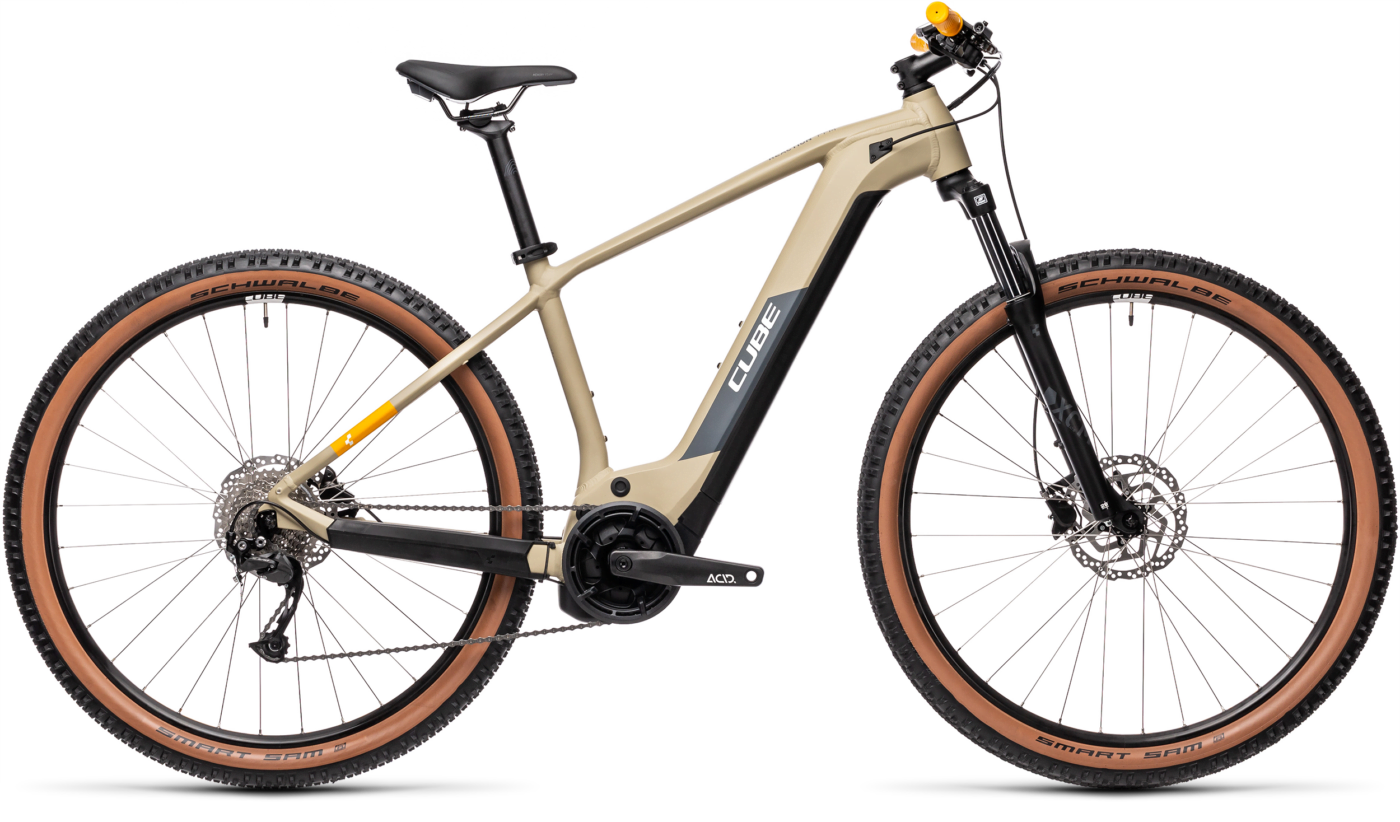 Bild von Fahrrad CUBE Reaction Hybrid Performance 500 desert´n´orange (2021) E-Bikes