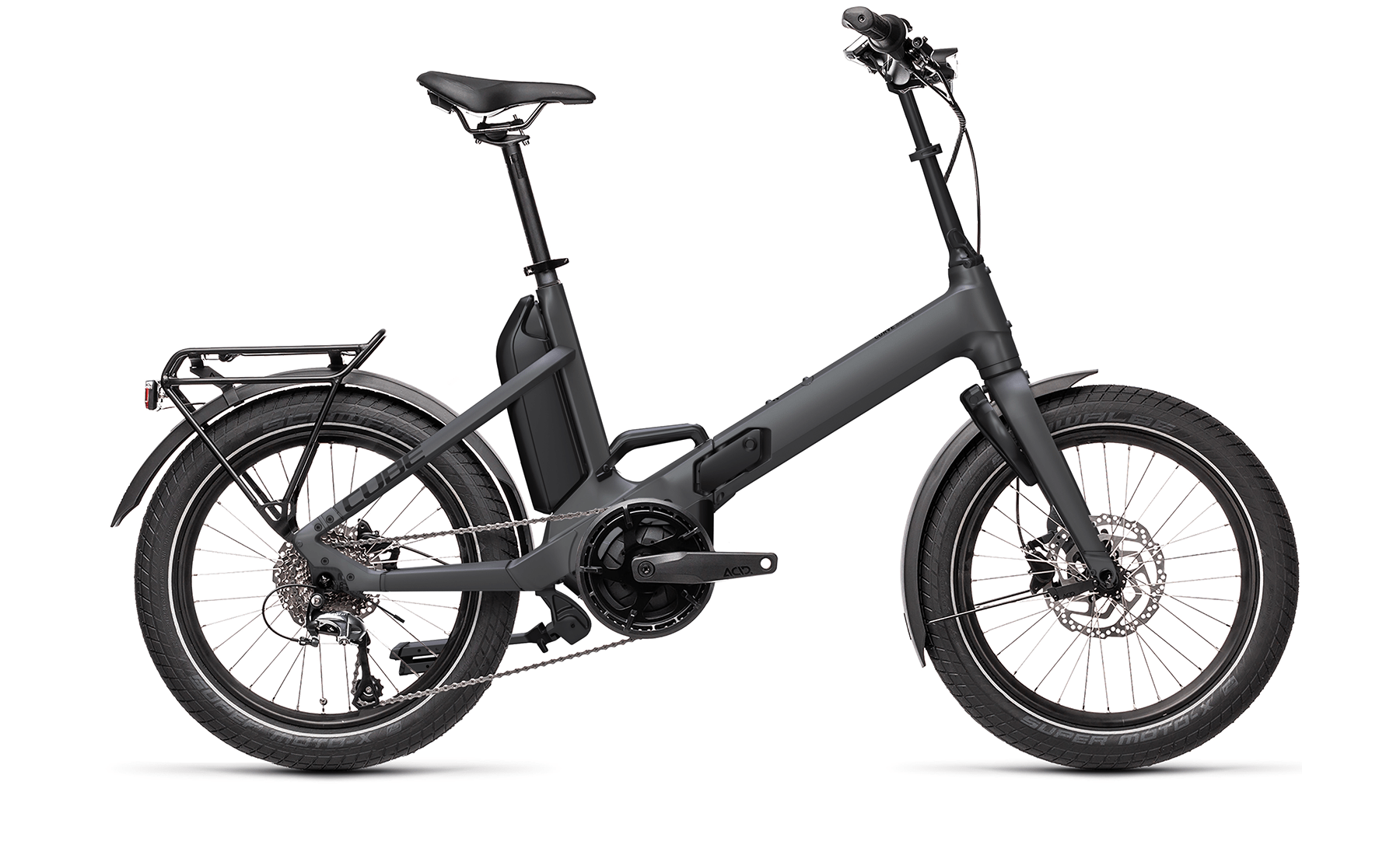Bild von Fahrrad CUBE Fold Sport Hybrid 500 flashgrey´n´black (2022) Commuting