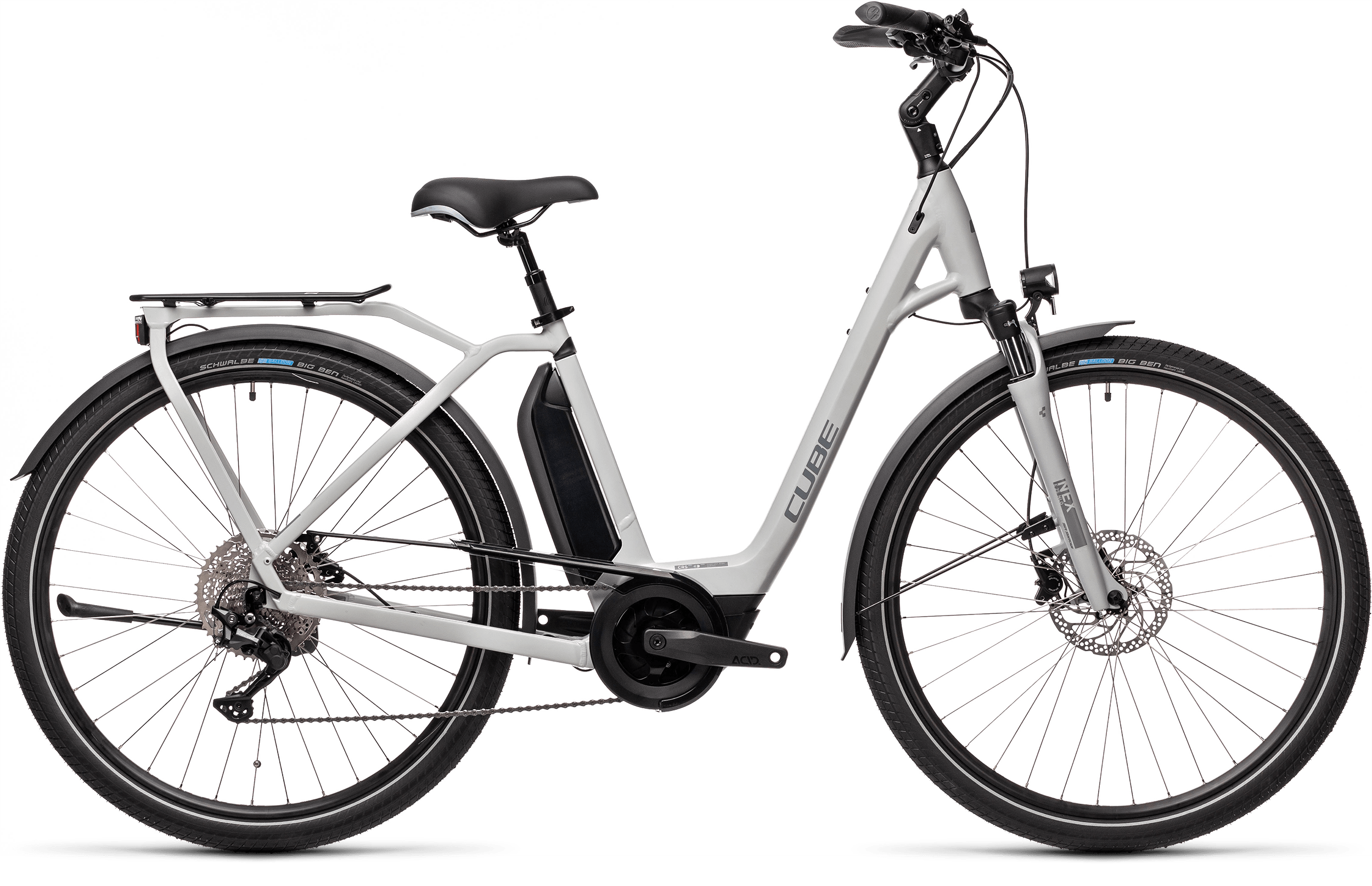 Bild von Fahrrad CUBE Town Sport Hybrid Pro 500 grey´n´grey (2021) City & Tour