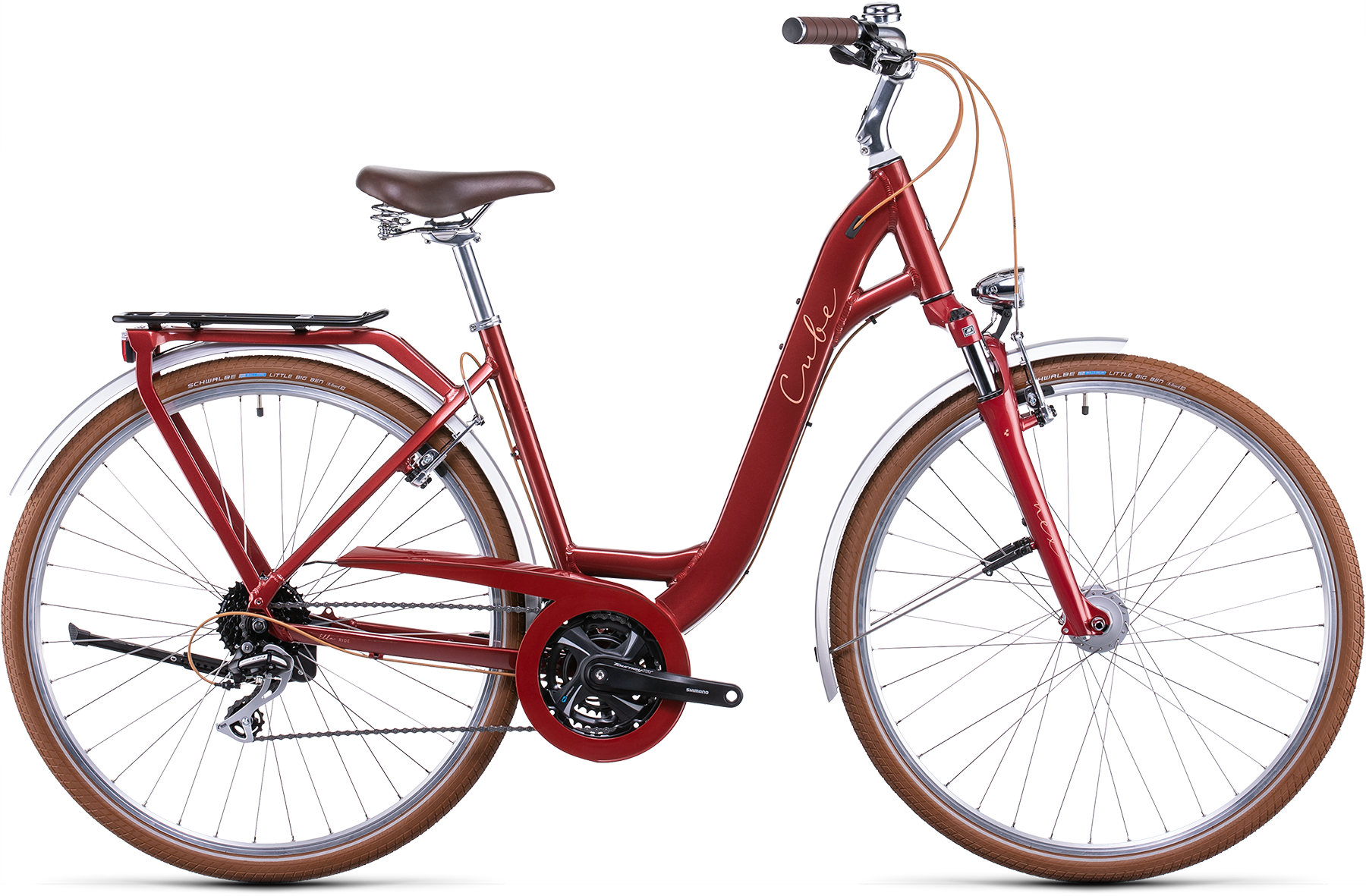 Bild von Fahrrad CUBE Ella Ride auburn´n´salmon (2022) Bikes