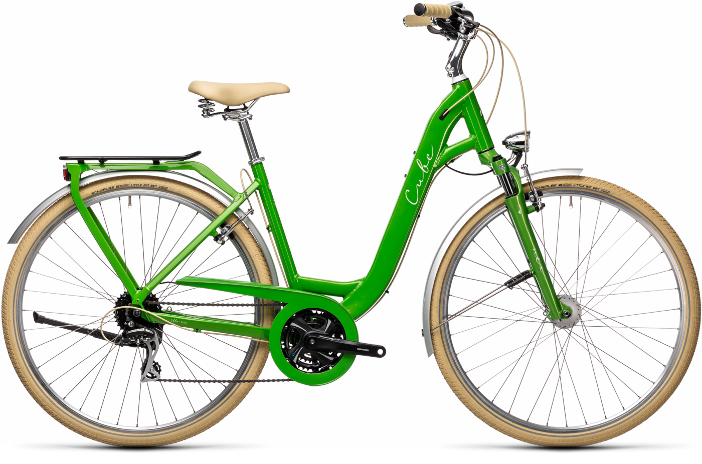 Bild von Fahrrad CUBE Ella Ride applegreen´n´white (2021) Bikes