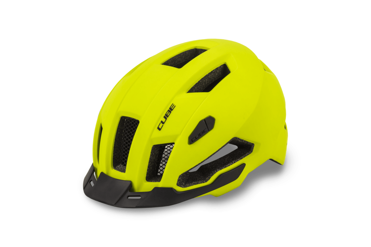 Bild von Fahrrad CUBE Helm EVOY HYBRID yellow All Terrain 4