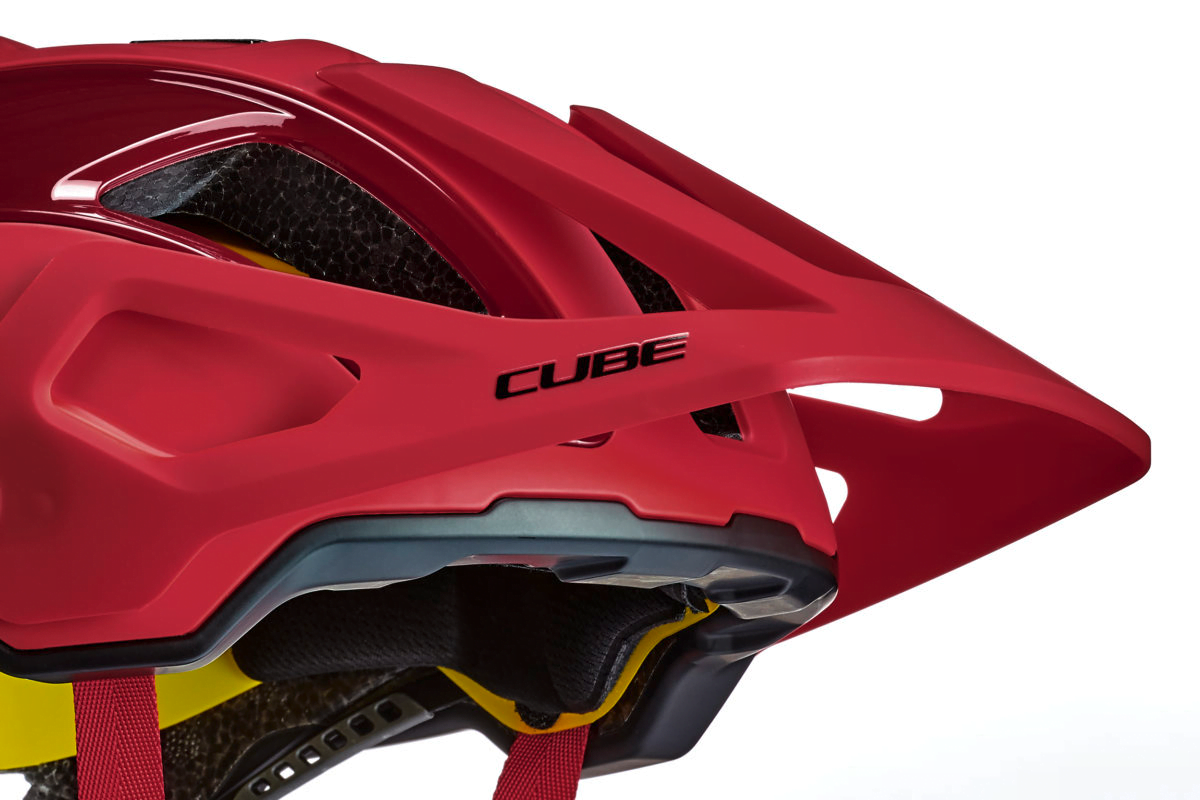 Bild von Fahrrad CUBE Helm STROVER red CUBE Helme MTB 7