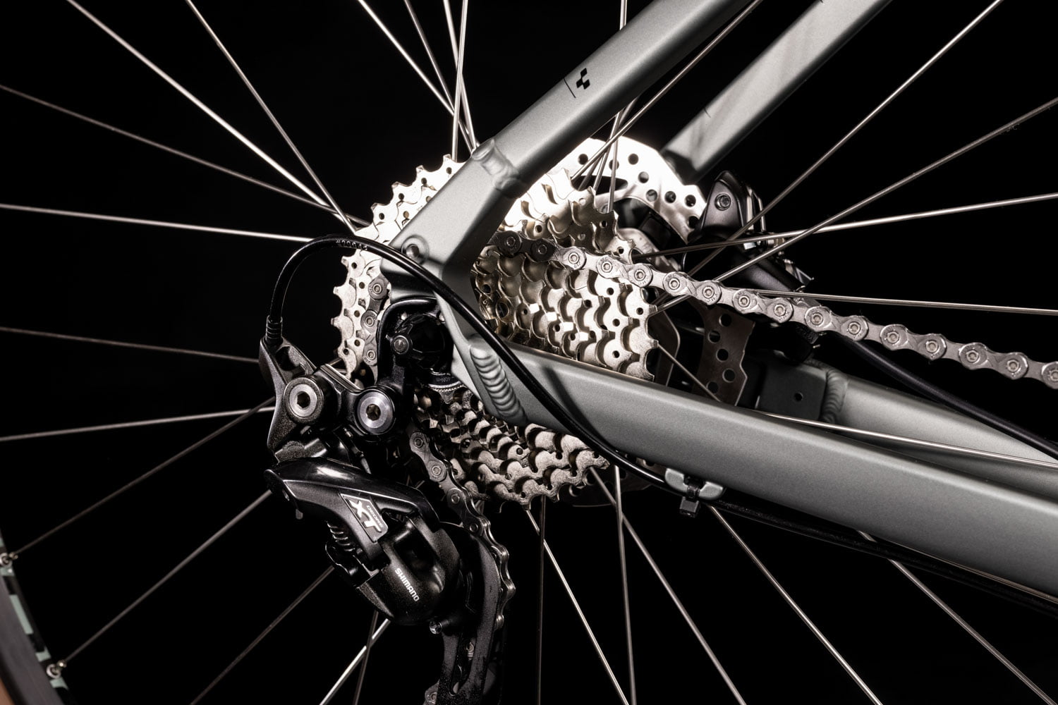 Bild von Fahrrad CUBE Nature Pro silvergreen´n´black Trapeze (2022) CUBE Bikes 12