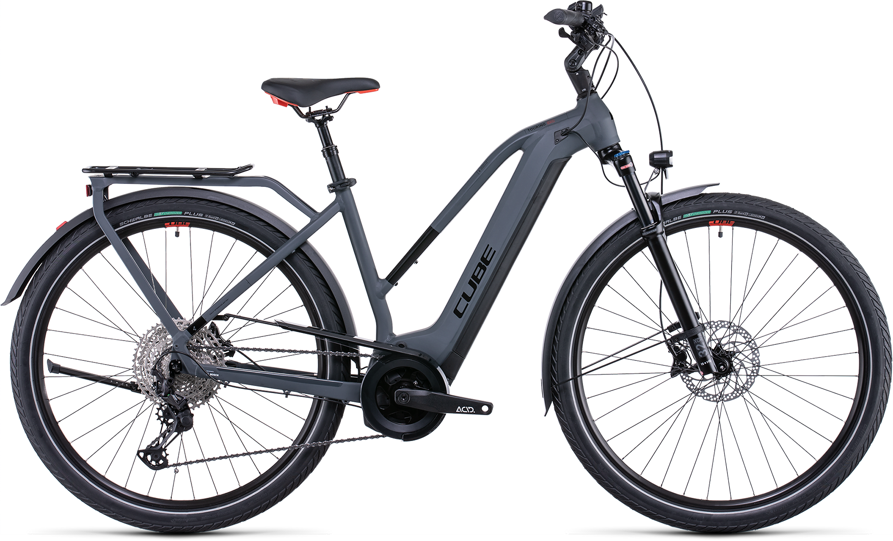 Bild von Fahrrad CUBE Touring Hybrid EXC 625 grey´n´red (2022) CUBE City & Tour E-Bikes 6