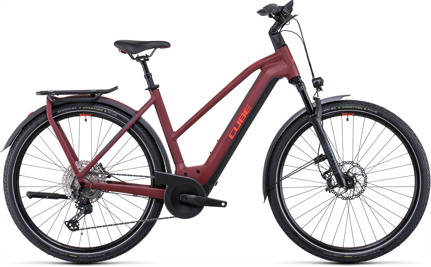 Bild von Fahrrad CUBE Kathmandu Hybrid SL 750 darkred´n´red (2022) CUBE City & Tour E-Bikes 9