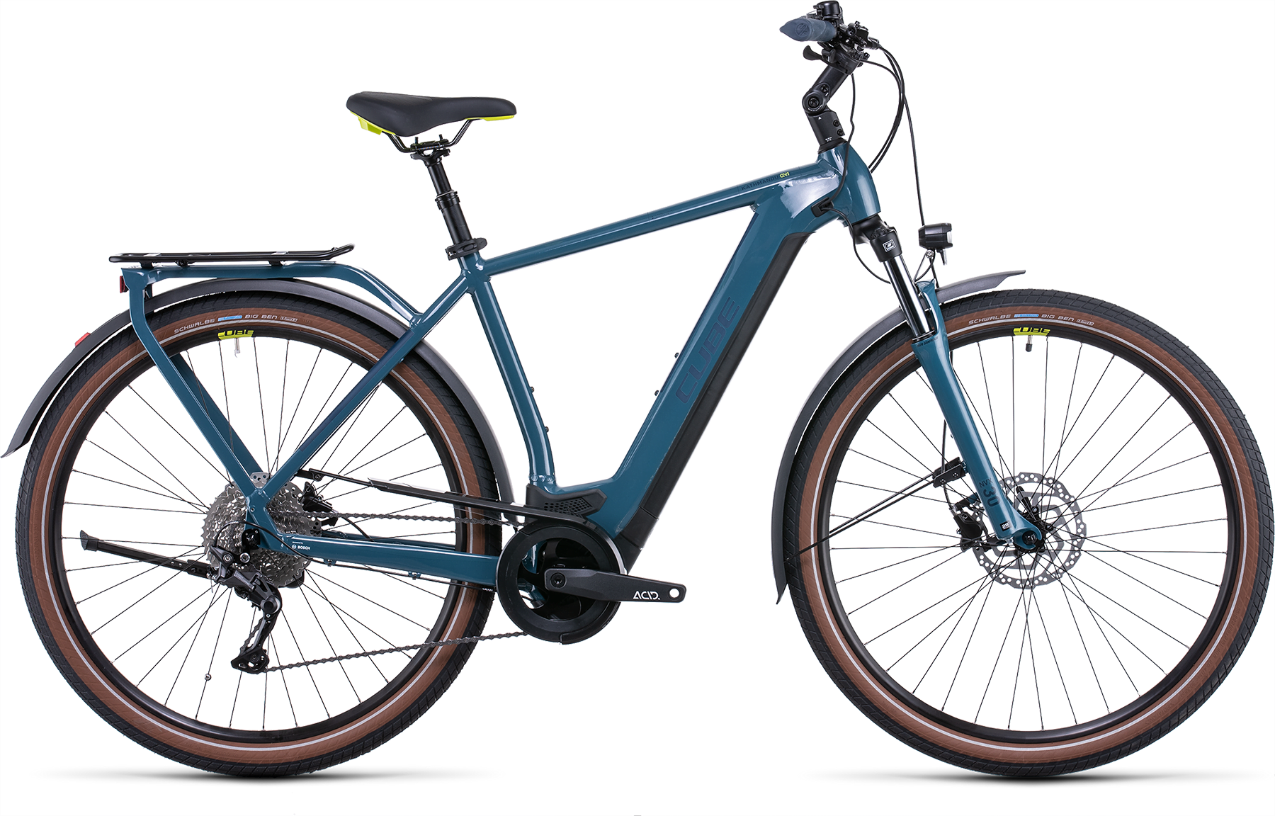 Bild von Fahrrad CUBE Kathmandu Hybrid ONE 500 teal´n´lime (2022) CUBE City & Tour E-Bikes 7