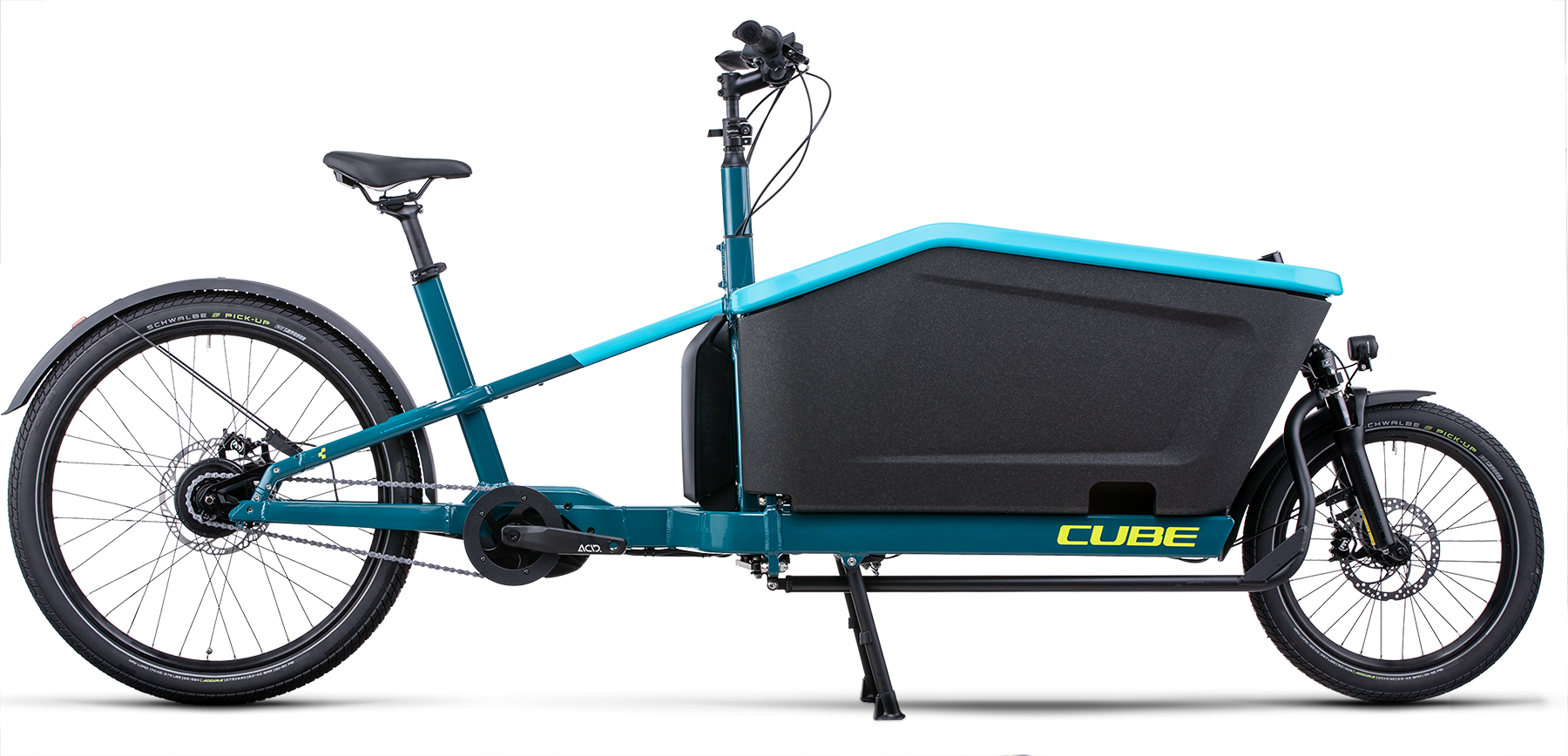 Bild von Fahrrad CUBE Cargo Dual Hybrid 1000 blue´n´lime (2022) CUBE Cargo Hybrid 4