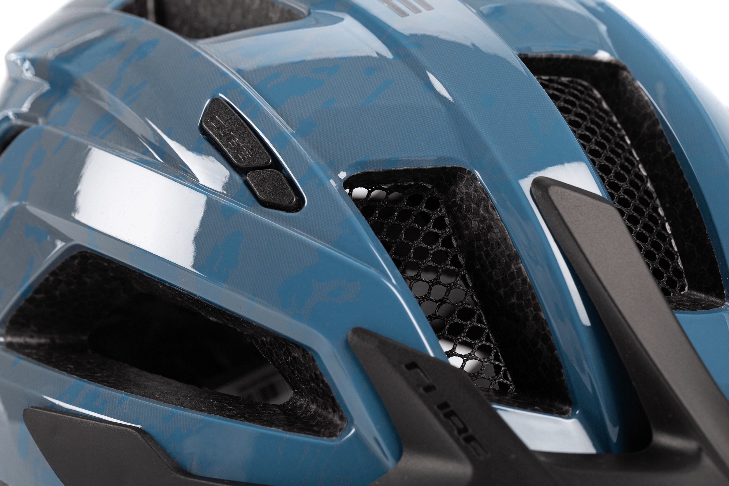Bild von Fahrrad CUBE Helm STEEP glossy blue All Terrain 5