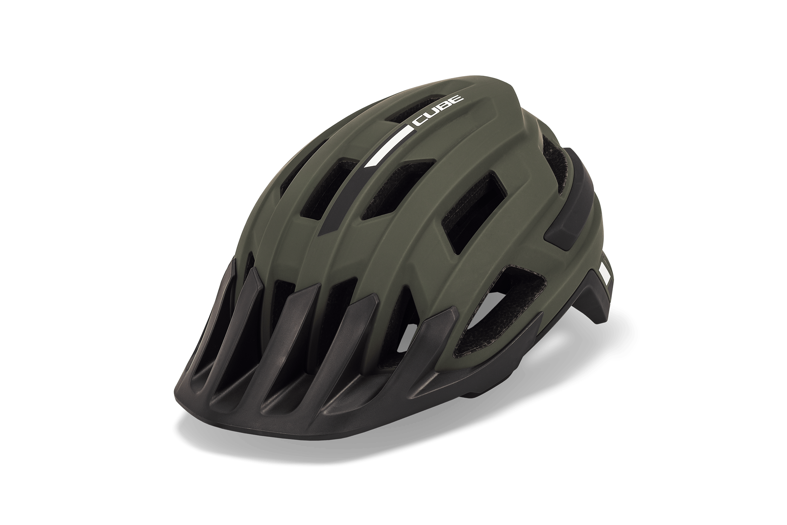 Bild von Fahrrad CUBE Helm ROOK olive CUBE Helme MTB 9