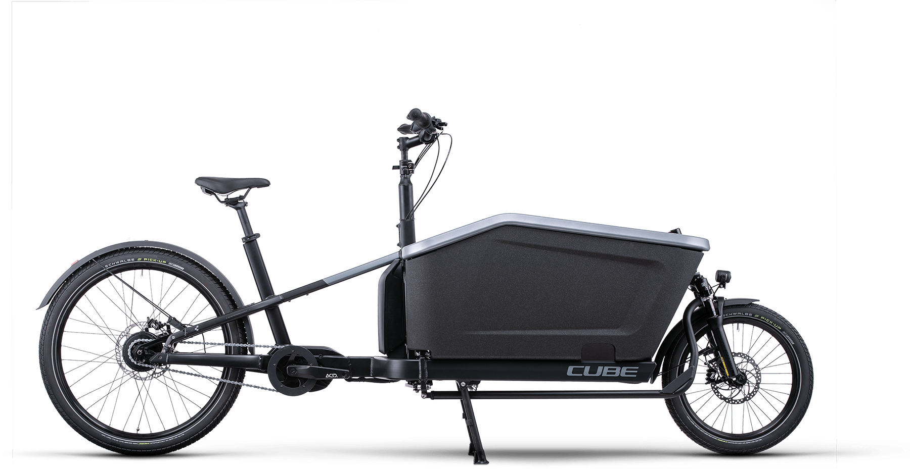 Bild von Fahrrad CUBE Cargo Dual Hybrid 1000 flashgrey´n´black (2022) E-Bikes