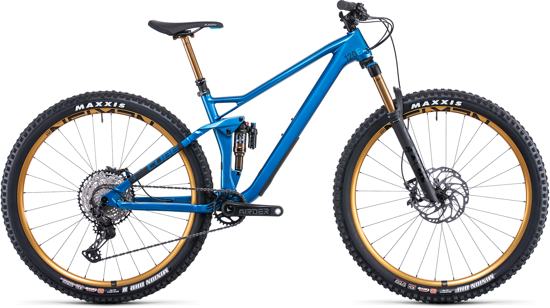 Bild von Fahrrad CUBE Stereo 120 HPC EX 29 metalblue´n´blue (2022) CUBE Bikes