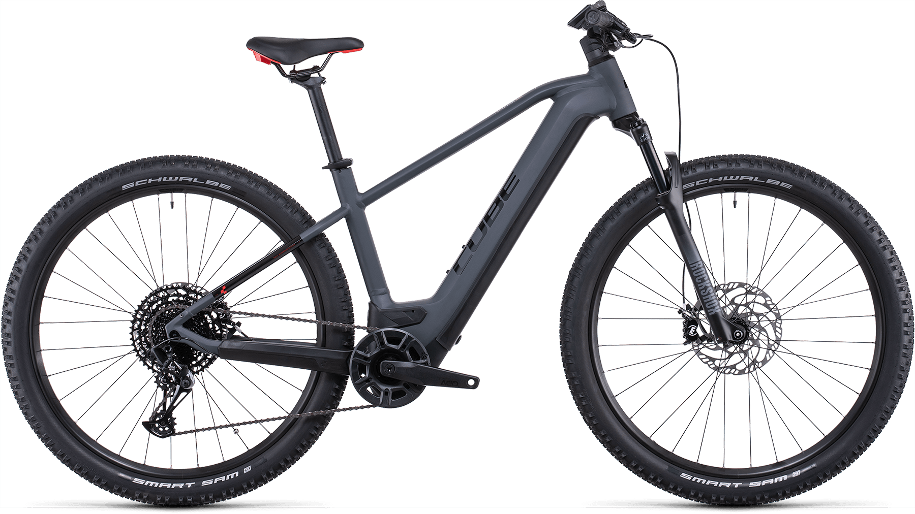 Bild von Fahrrad CUBE Reaction Hybrid EXC 625 29 grey´n´red (2022) E-Bikes