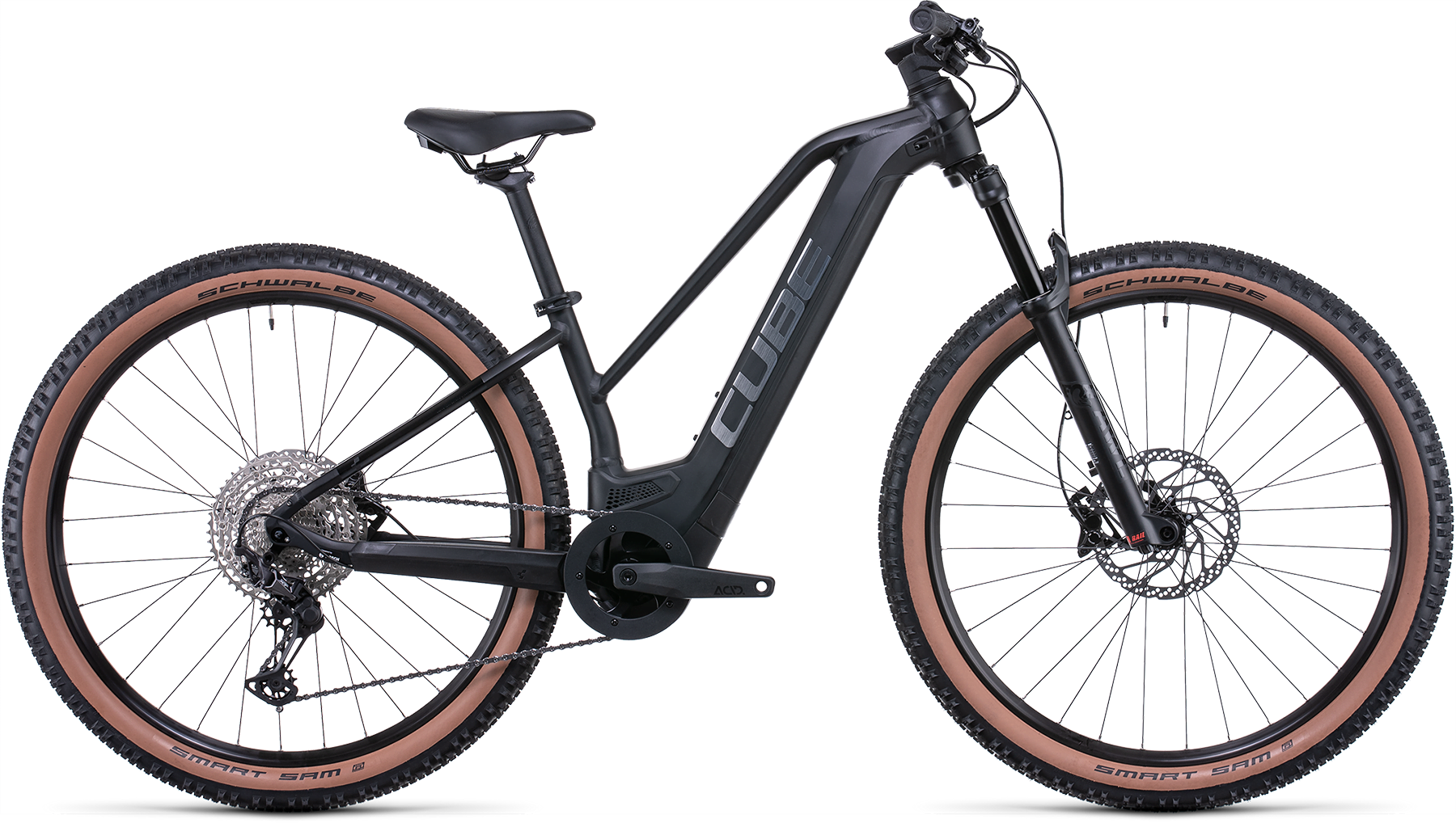 Bild von Fahrrad CUBE Reaction Hybrid SL 625 29 black´n´metal Trapeze (2022) E-Bikes