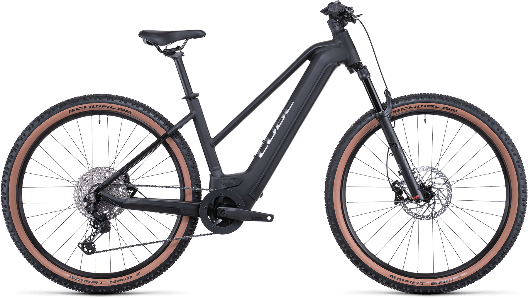 Bild von Fahrrad CUBE Reaction Hybrid SL 750 29 black´n´metal Trapeze (2022) E-Bikes