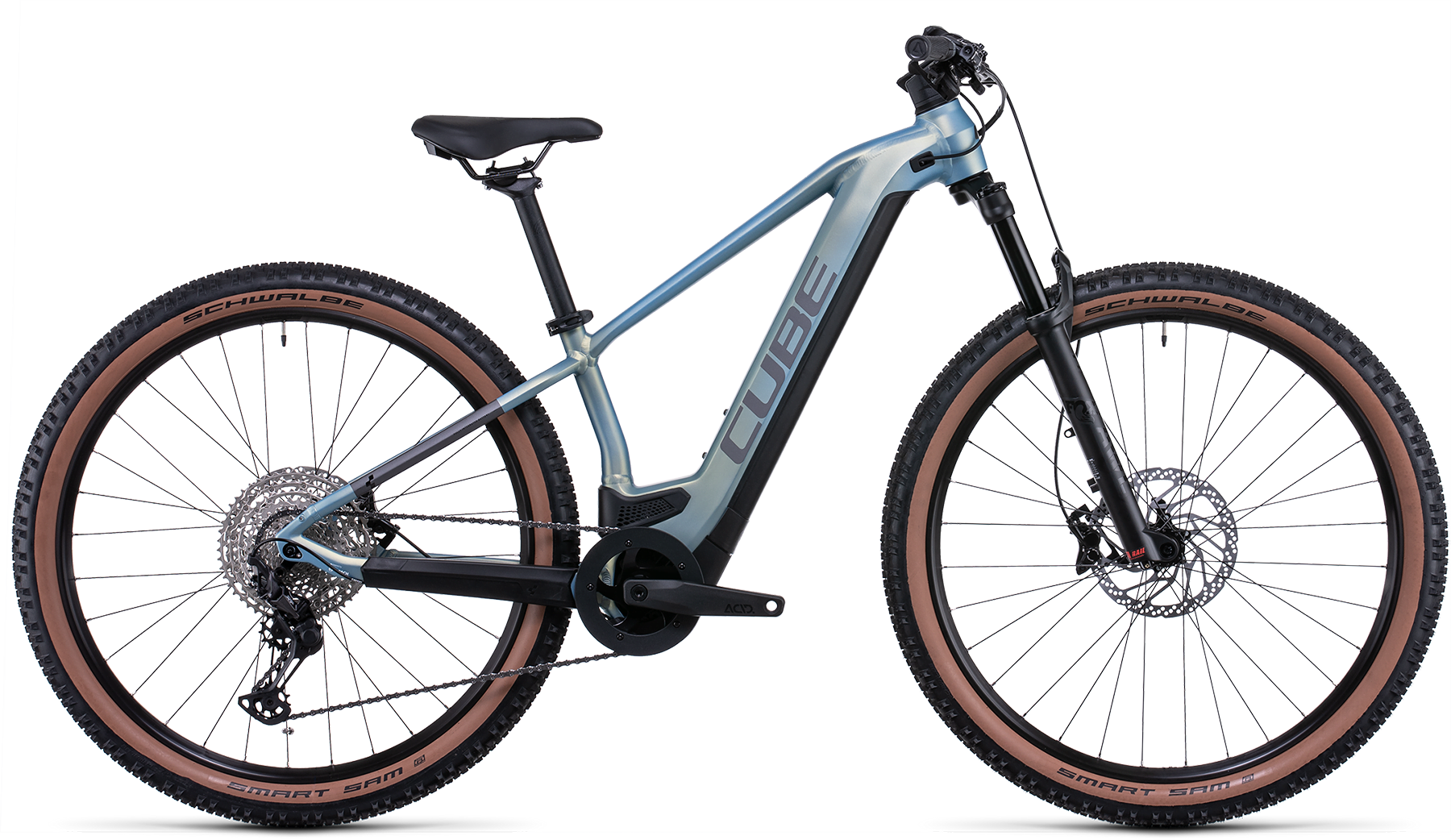 Bild von Fahrrad CUBE Reaction Hybrid SL 625 29 sagemetallic´n´silver (2022) E-Bikes