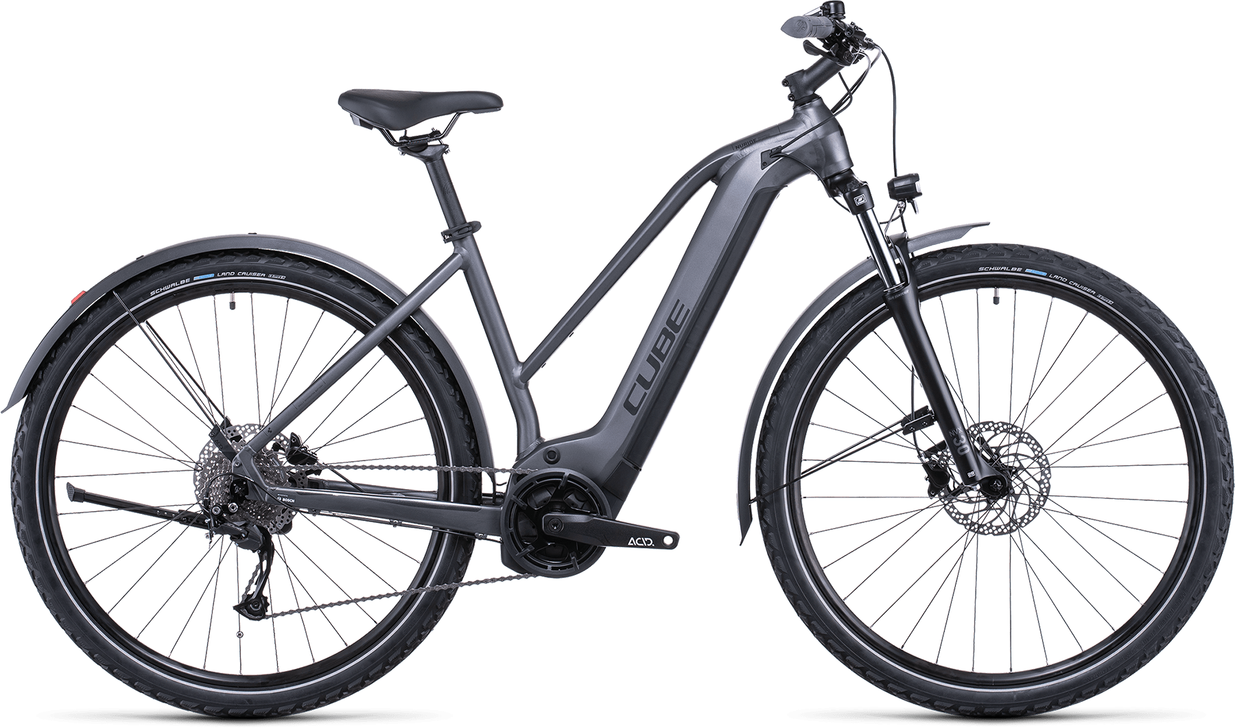 Bild von Fahrrad CUBE Nuride Hybrid Performance 625 Allroad graphite´n´black Trapeze (2022) E-Bikes