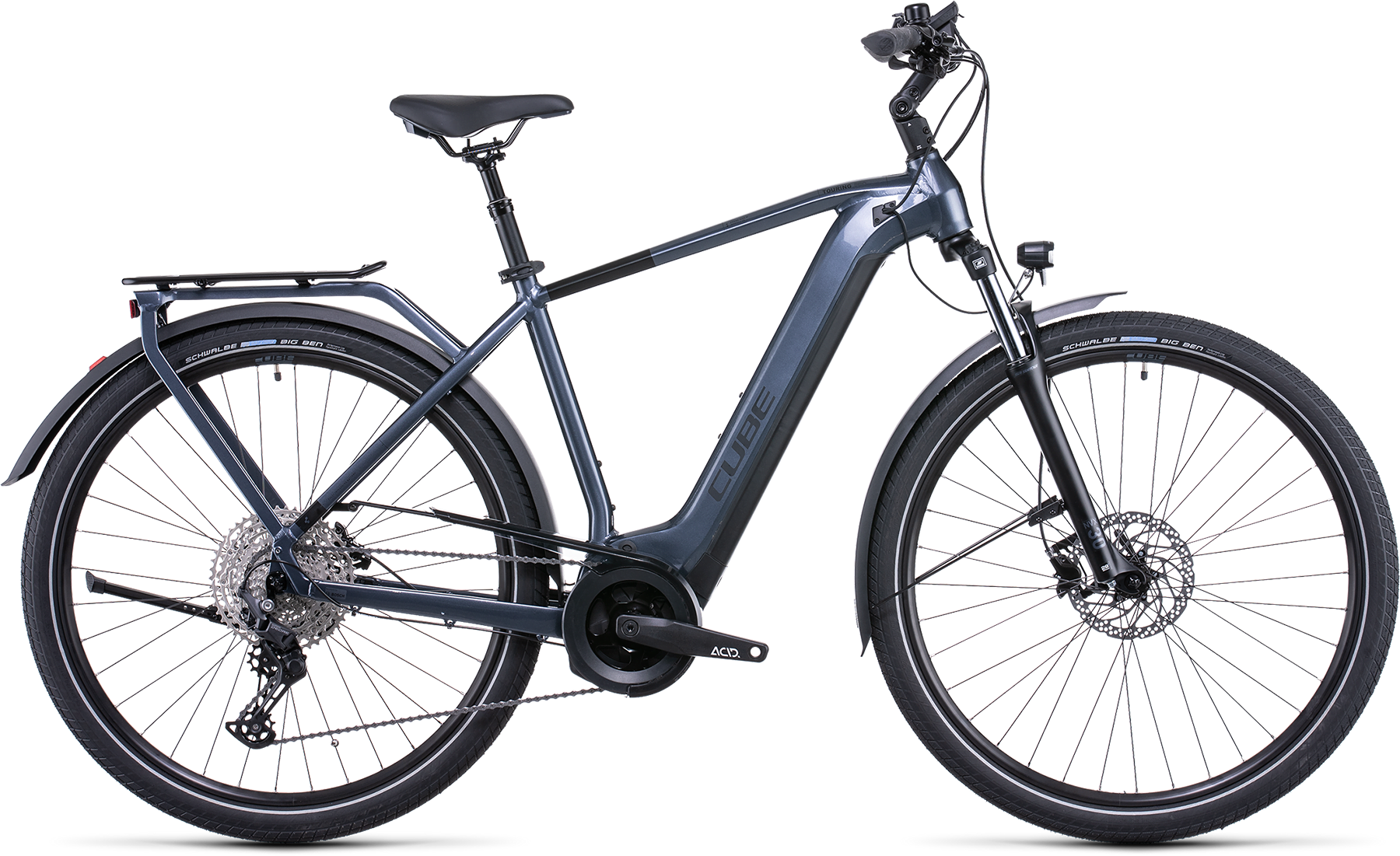 Bild von Fahrrad CUBE Touring Hybrid Pro 625 metallicgrey´n´black (2022) E-Bikes