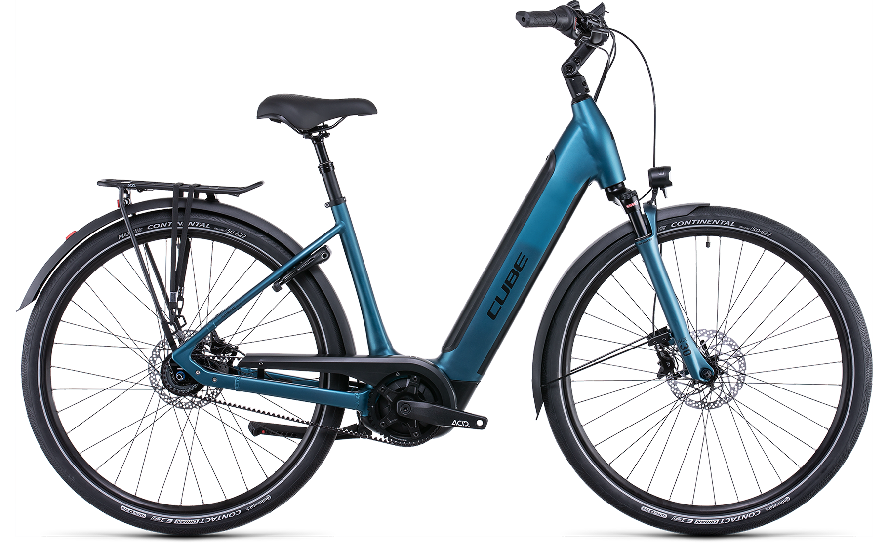 Bild von Fahrrad CUBE Supreme Hybrid EXC 625 blue´n´black Easy Entry (2022) E-Bikes