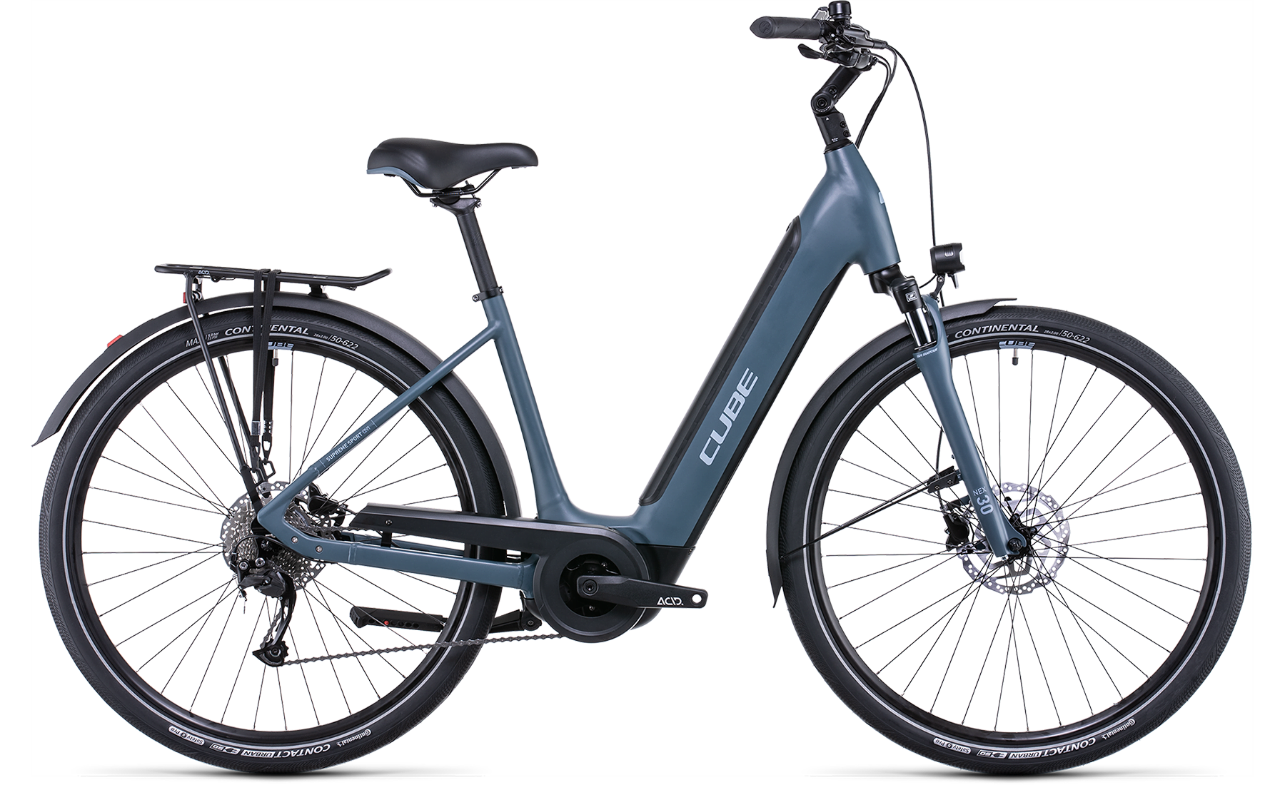 Bild von Fahrrad CUBE Supreme Sport Hybrid ONE 500 greyblue´n´blue (2022) CUBE City & Tour E-Bikes