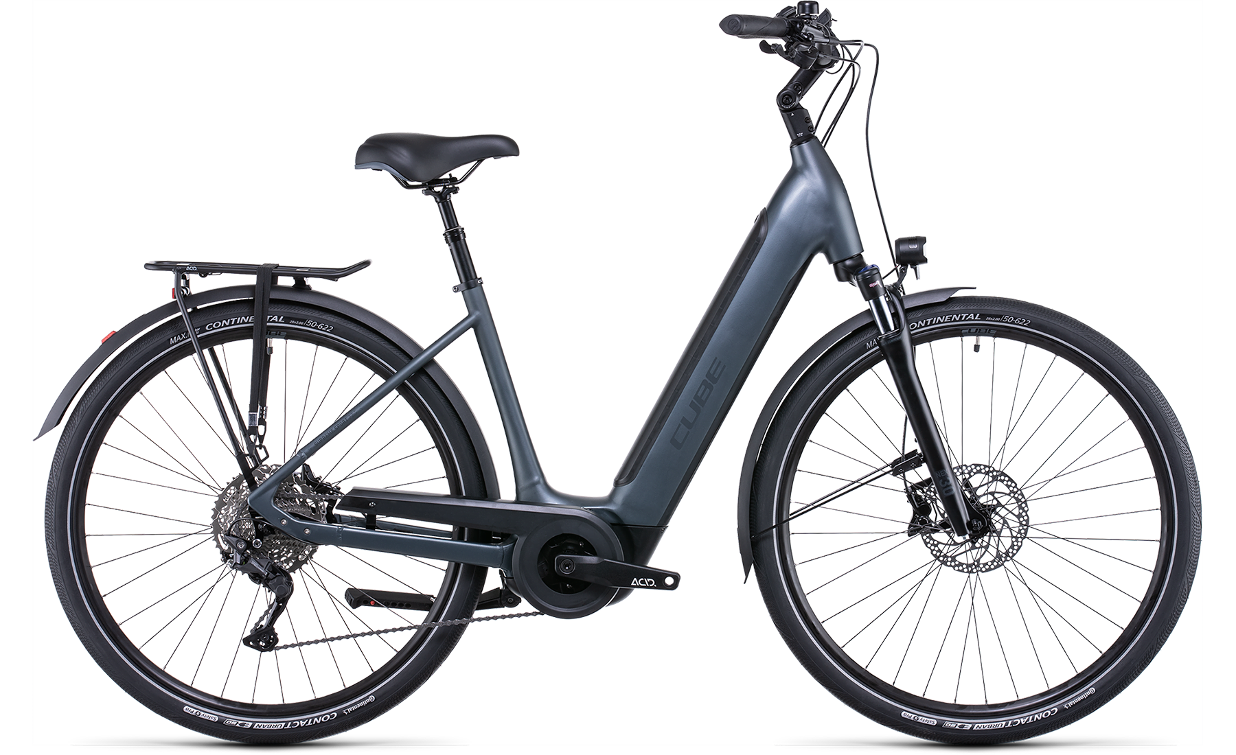 Bild von Fahrrad CUBE Supreme Sport Hybrid Pro 500 grey´n´grey Easy Entry (2022) CUBE City & Tour E-Bikes