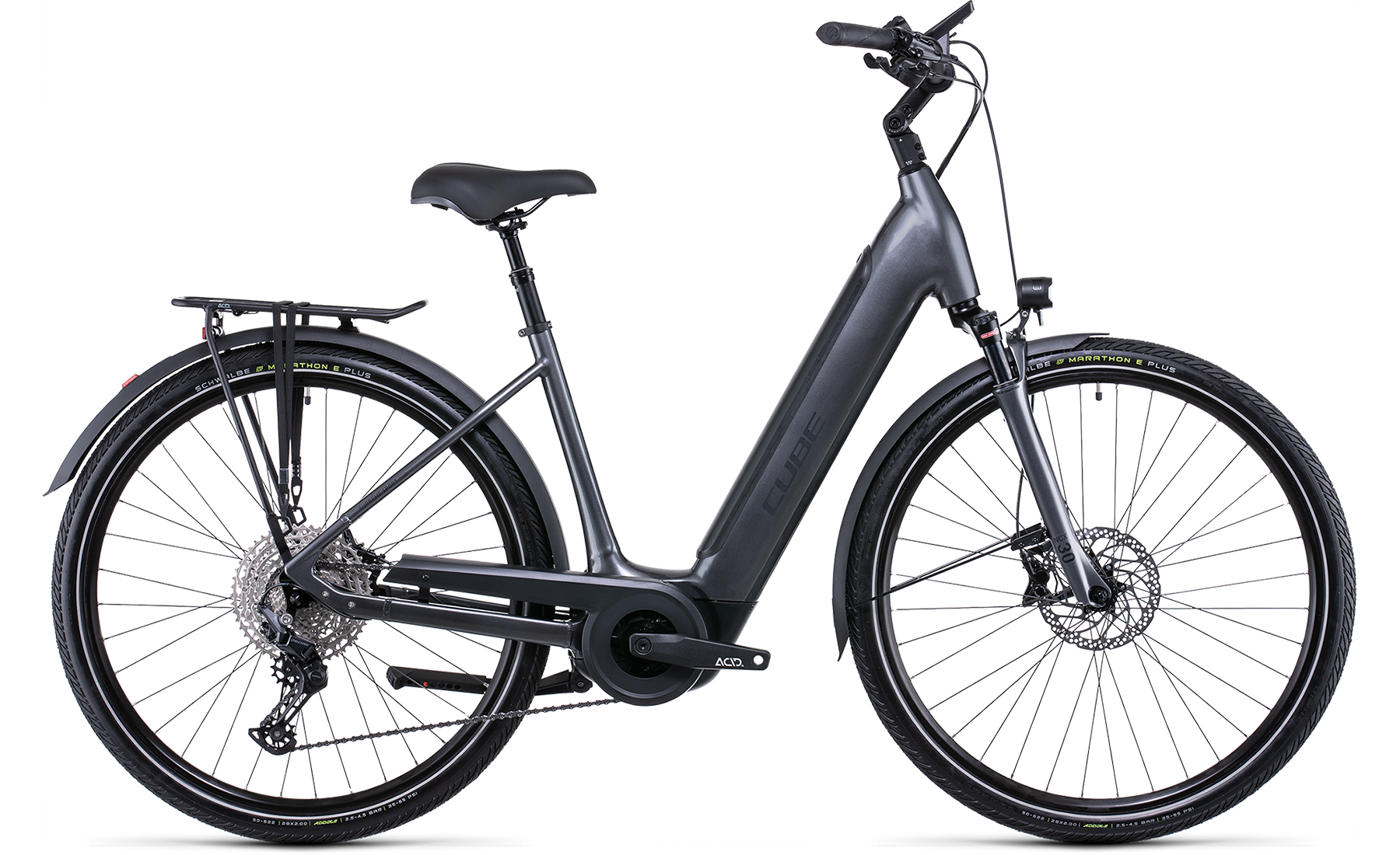 Bild von Fahrrad CUBE Supreme Sport Hybrid EXC 625 graphite´n´black Easy Entry (2022) E-Bikes