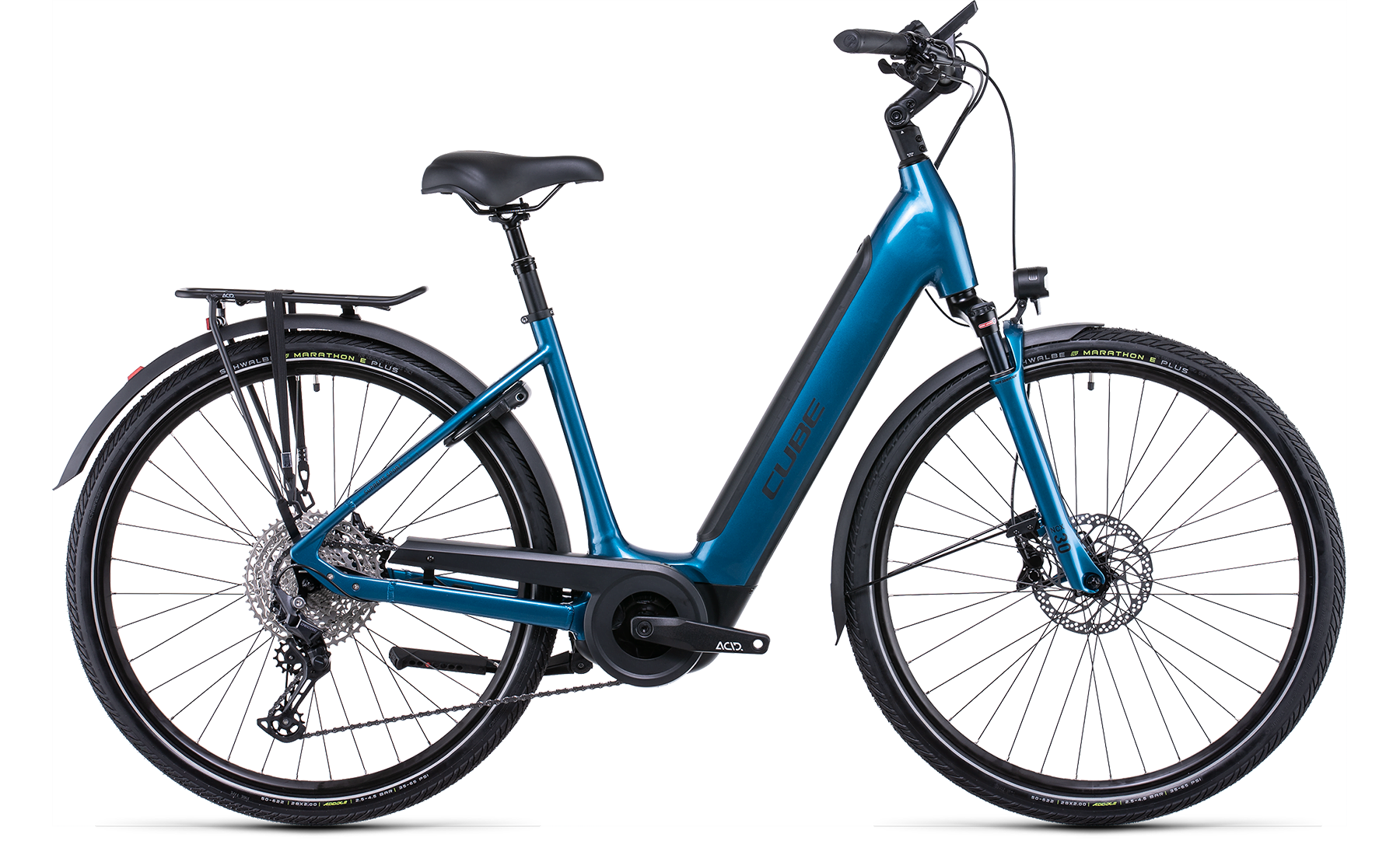 Bild von Fahrrad CUBE Supreme Sport Hybrid EXC 625 blue´n´black Easy Entry (2022) E-Bikes
