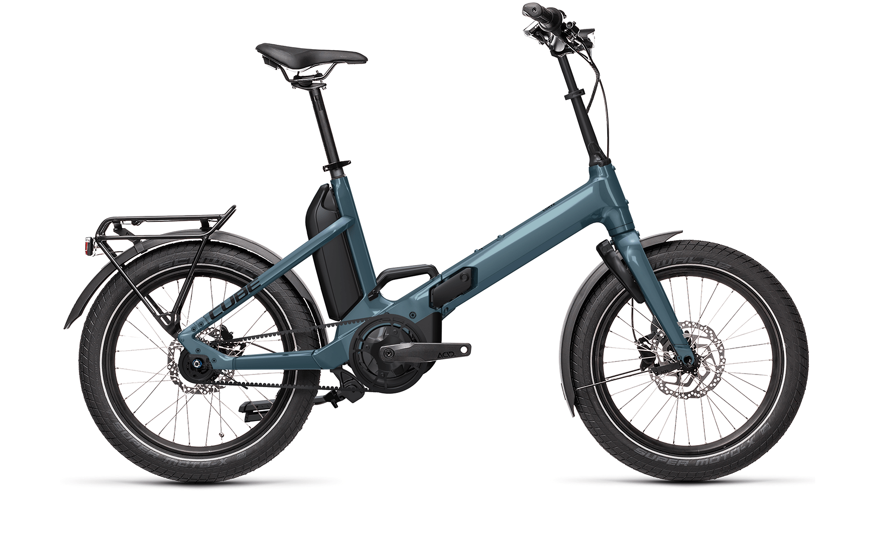 Bild von Fahrrad CUBE Fold Hybrid 500 darkblue´n´black (2022) CUBE E-Commuting