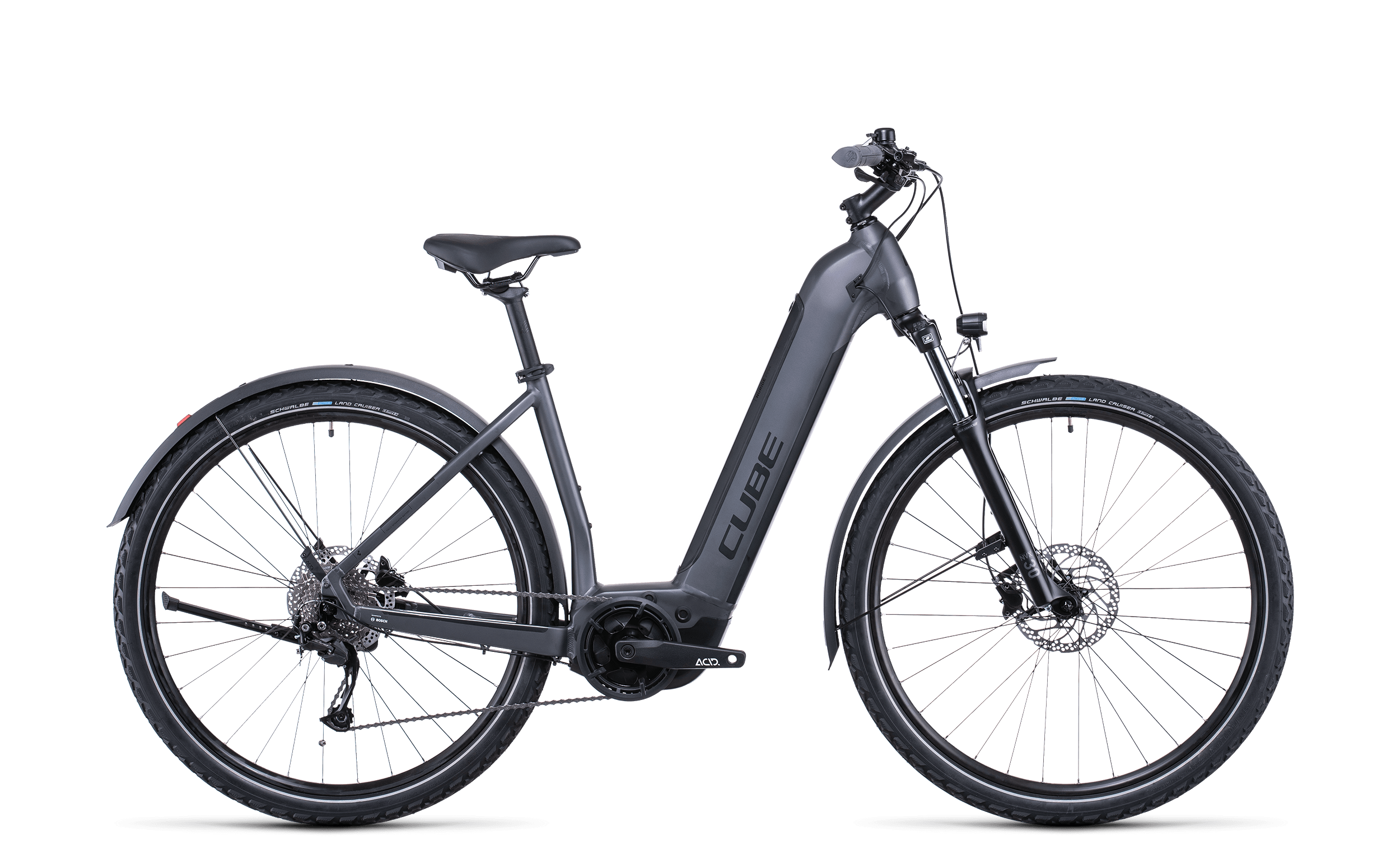Bild von Fahrrad CUBE Nuride Hybrid Performance 625 Allroad graphite´n´black Easy Entry (2022) E-Bikes