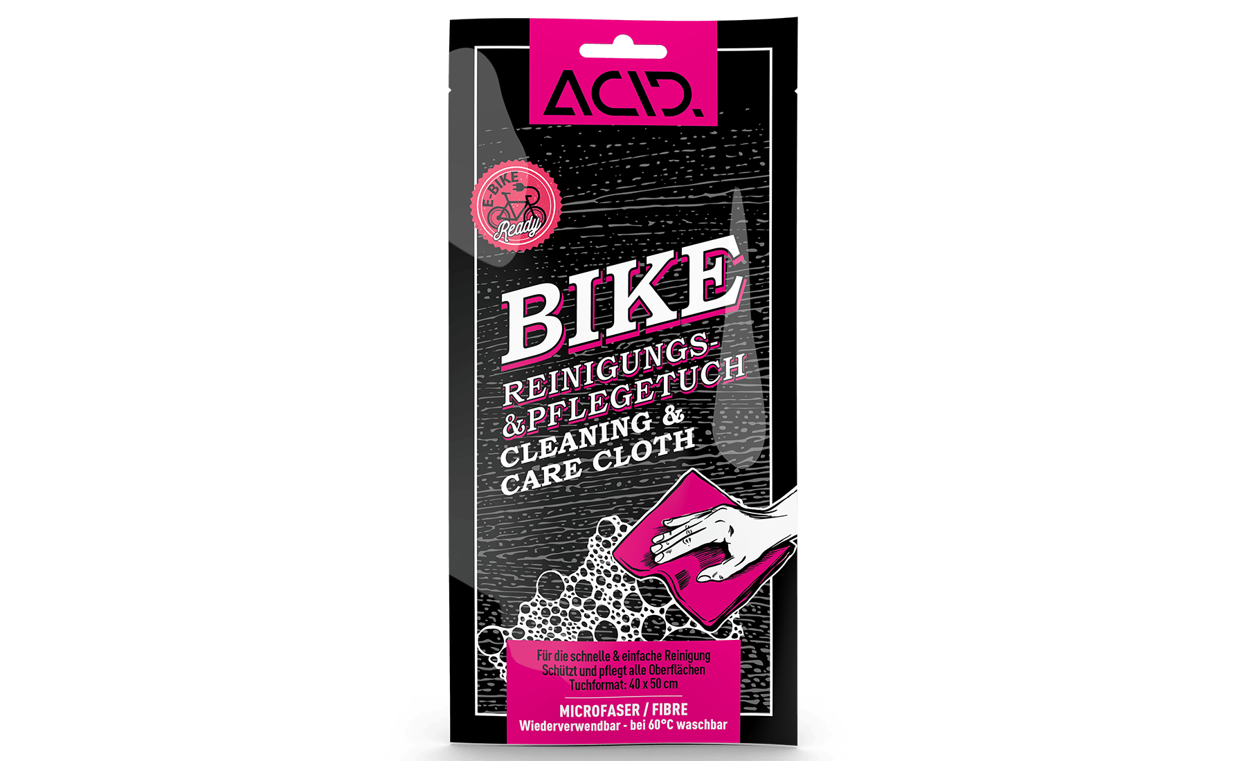 Bild von Fahrrad ACID Bike Reinigungs- & Pflegetuch CUBE Pflegemittel 4