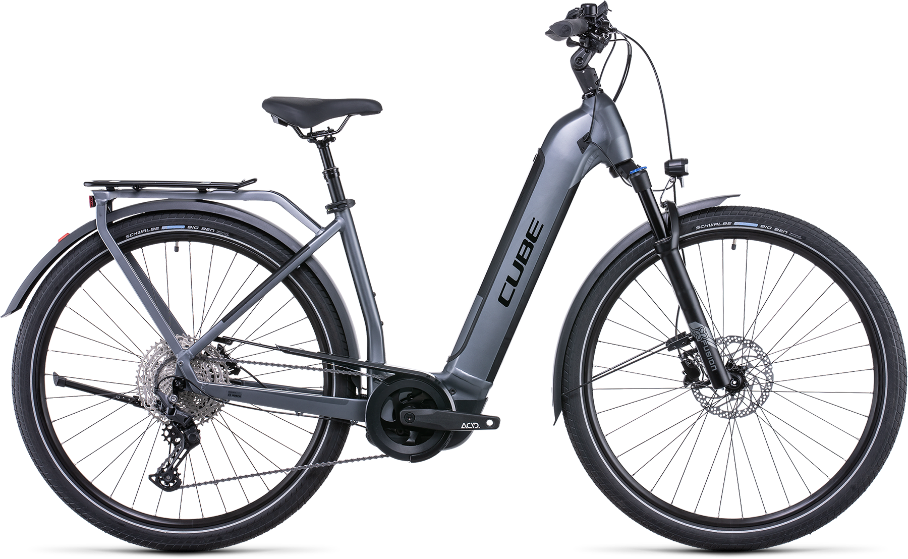 Bild von Fahrrad CUBE Kathmandu Hybrid Pro 625 flashgrey´n´black Easy Entry (2022) E-Bikes