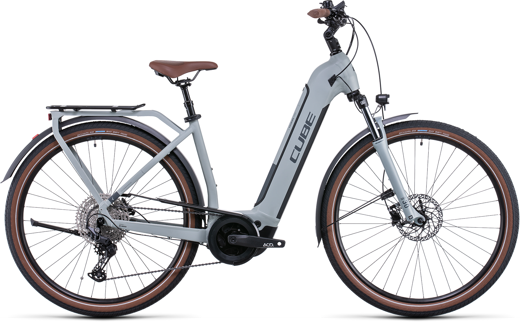 Bild von Fahrrad CUBE Touring Hybrid Pro 625 lunar´n´grey Easy Entry (2022) E-Bikes