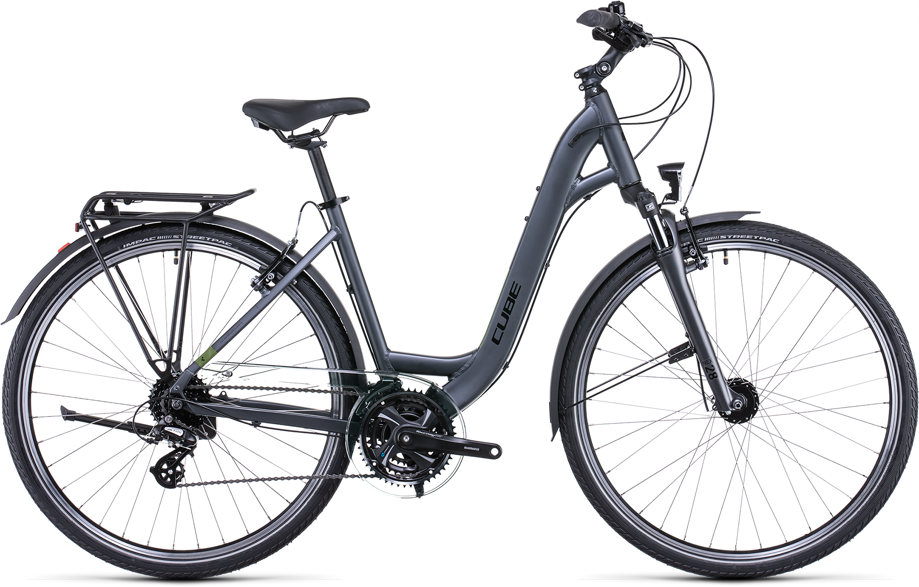 Bild von Fahrrad CUBE Touring grey´n´green Easy Entry (2022) CUBE Bikes